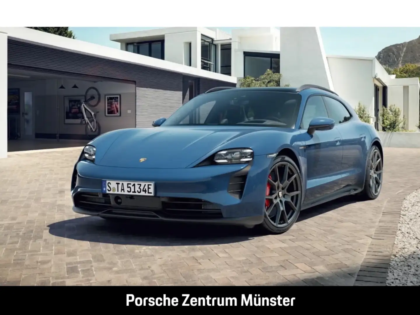 Porsche Taycan GTS Sport Turismo Neptunblau Panoramadach Blau - 1