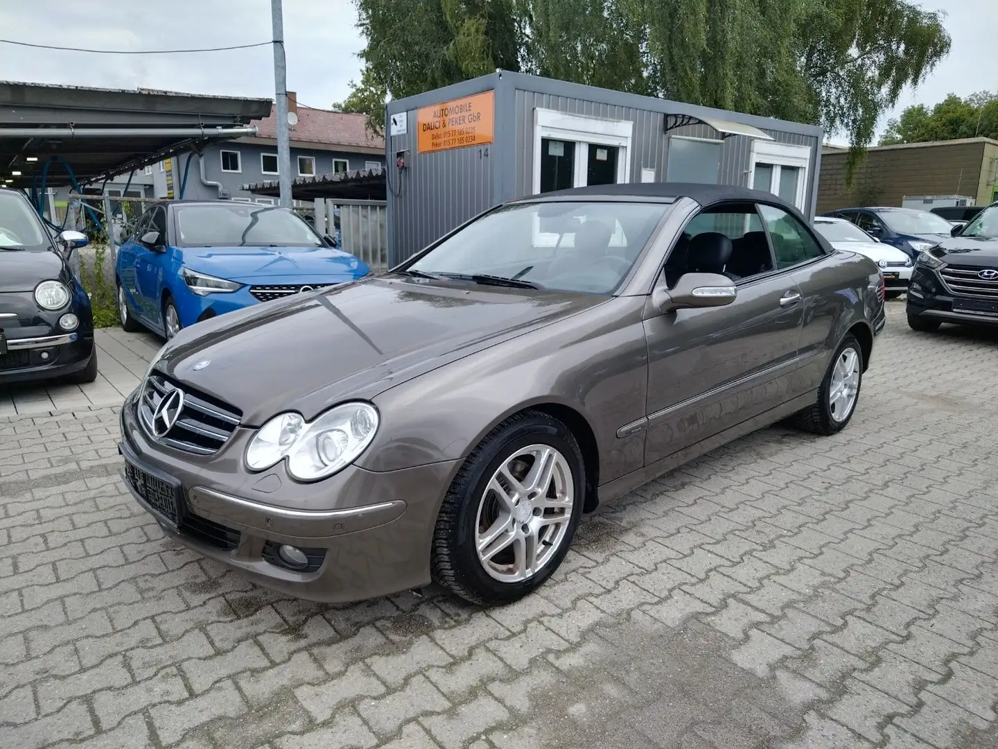 Mercedes-Benz CLK 280 280 CLK Cabrio+LEDER+NAVI+SHZ+PDC+XENON+TEMPOMAT Gris - 1