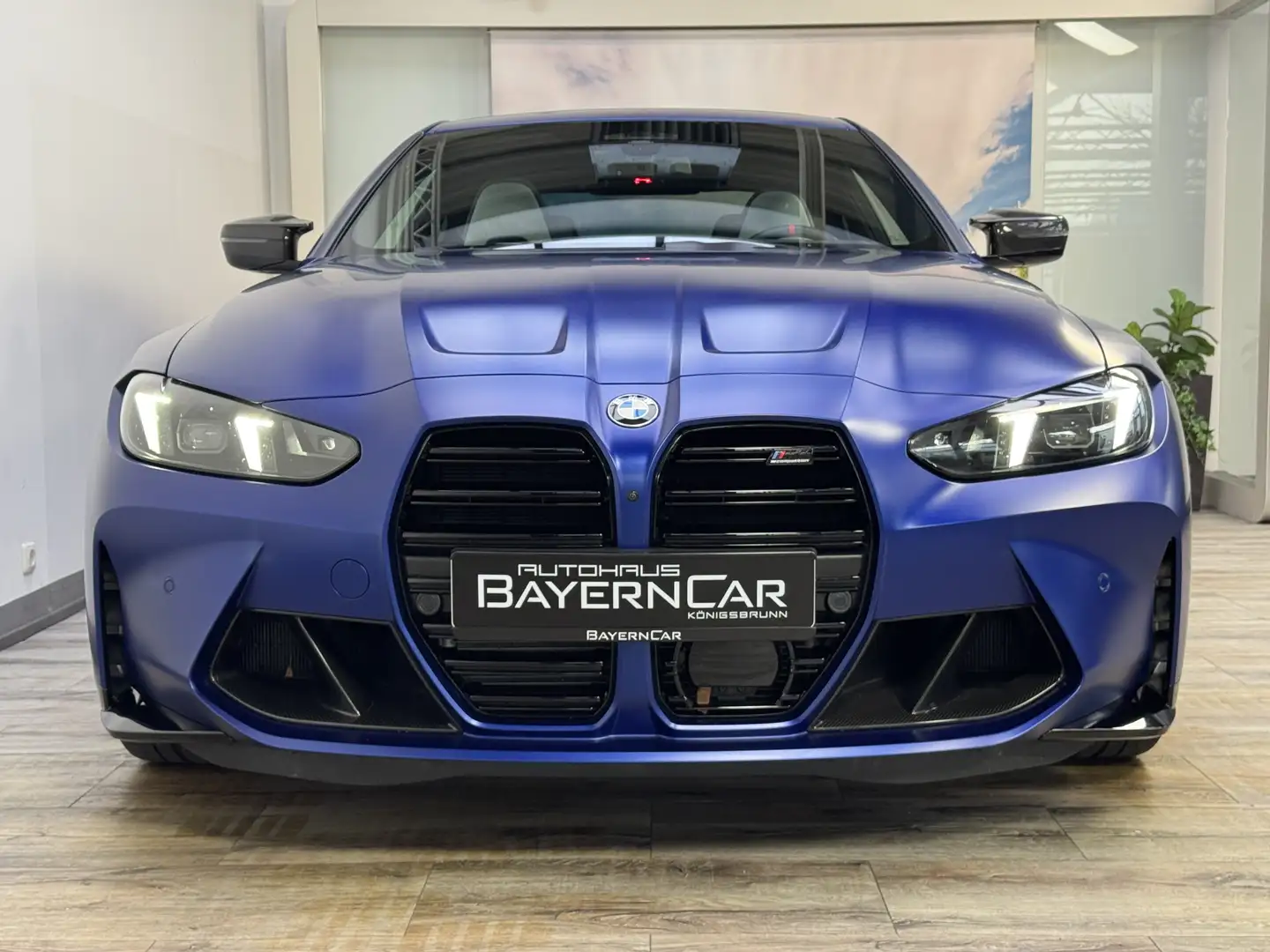 BMW M4 xDr. Comp. Individual CarbonExt. Sitzlüftung Blauw - 2