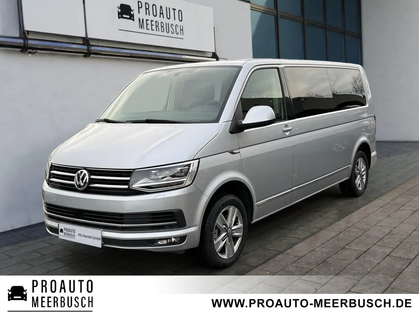 Volkswagen T6 Caravelle lang AHK/9SITZE/STNDHZNG/NAVI/LED Silber - 1