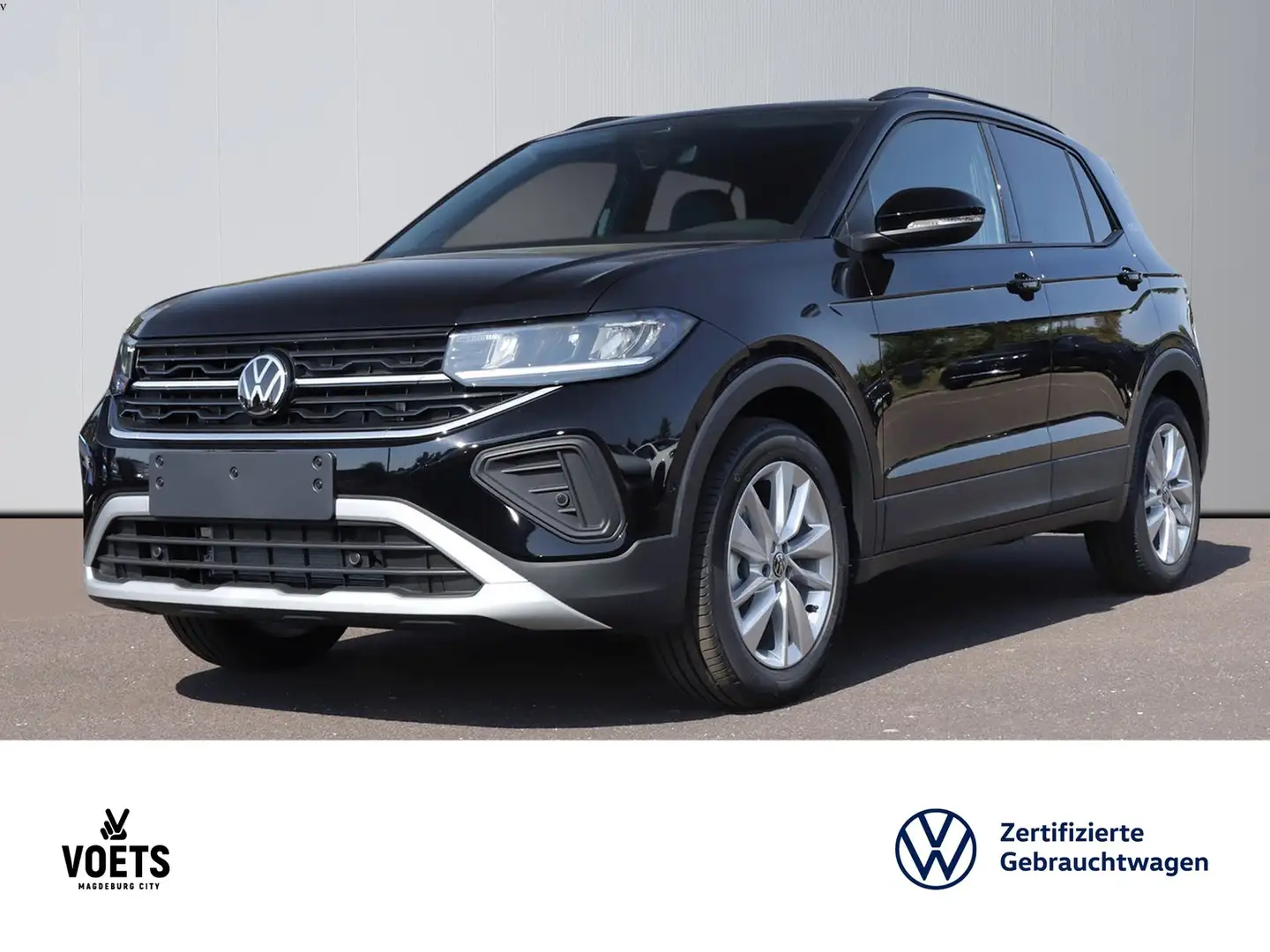 Volkswagen T-Cross 1.0 TSI Life UPE: 35.554,00, Schwarz - 1