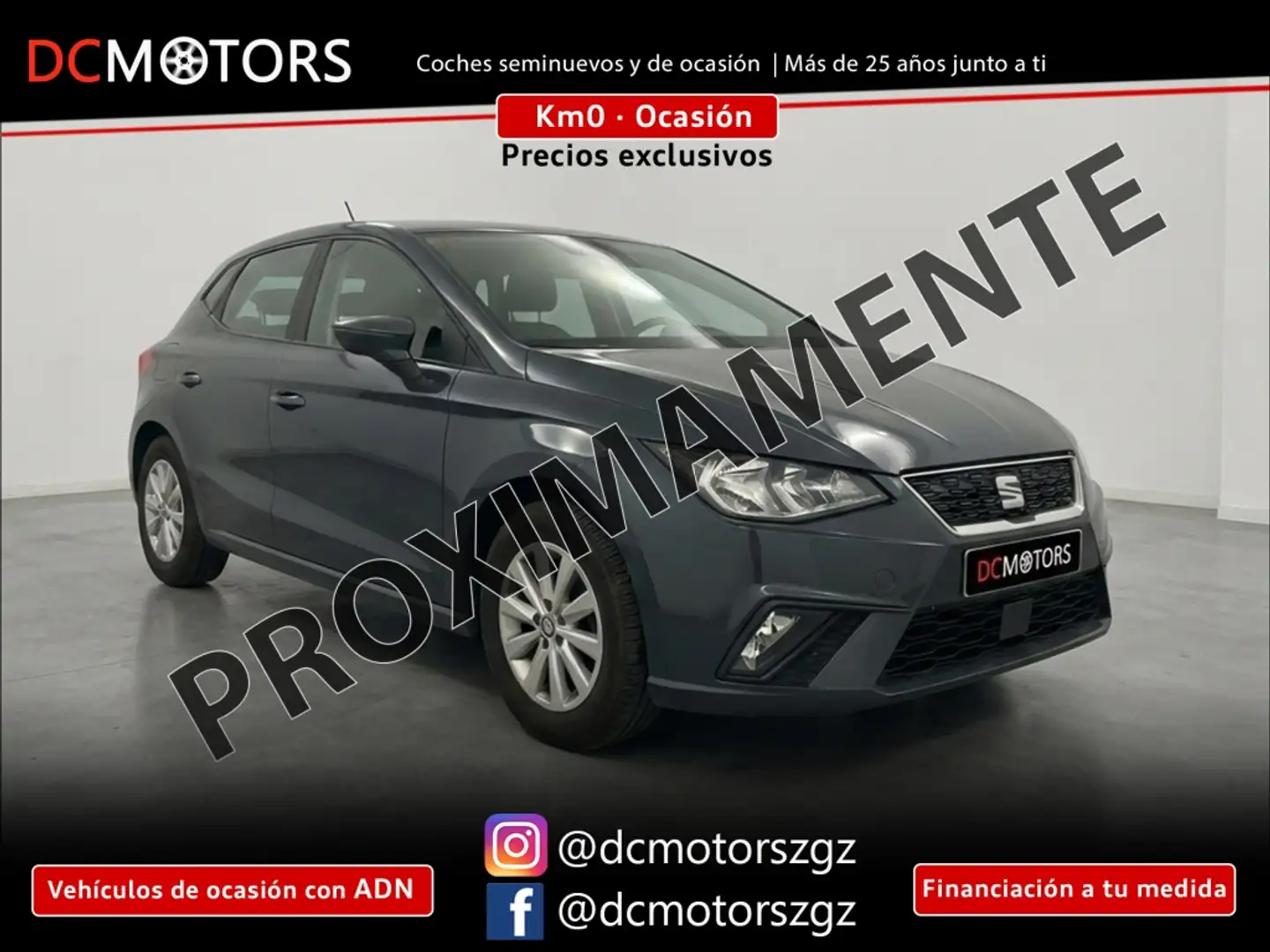 SEAT Ibiza 1.0 MPI S&S Style Full Connect 80 Gris - 1