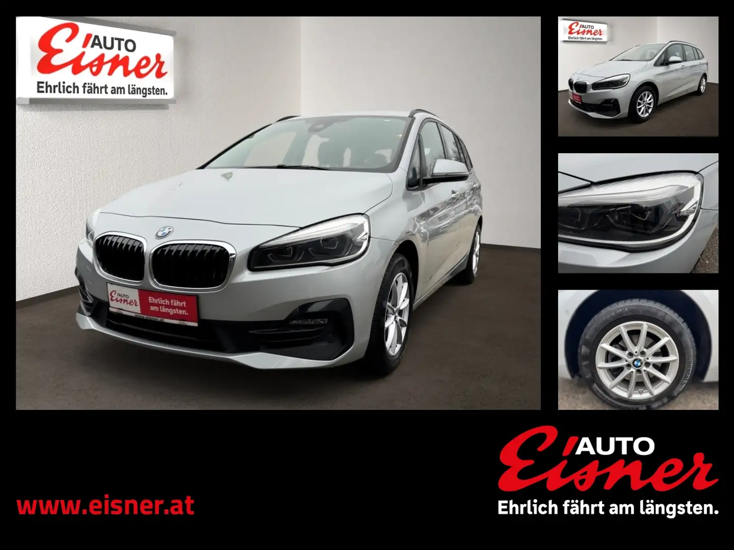 BMW 216 D GRAN TOURER SPORT LINE Div. Instandsetzungen Grau - 1