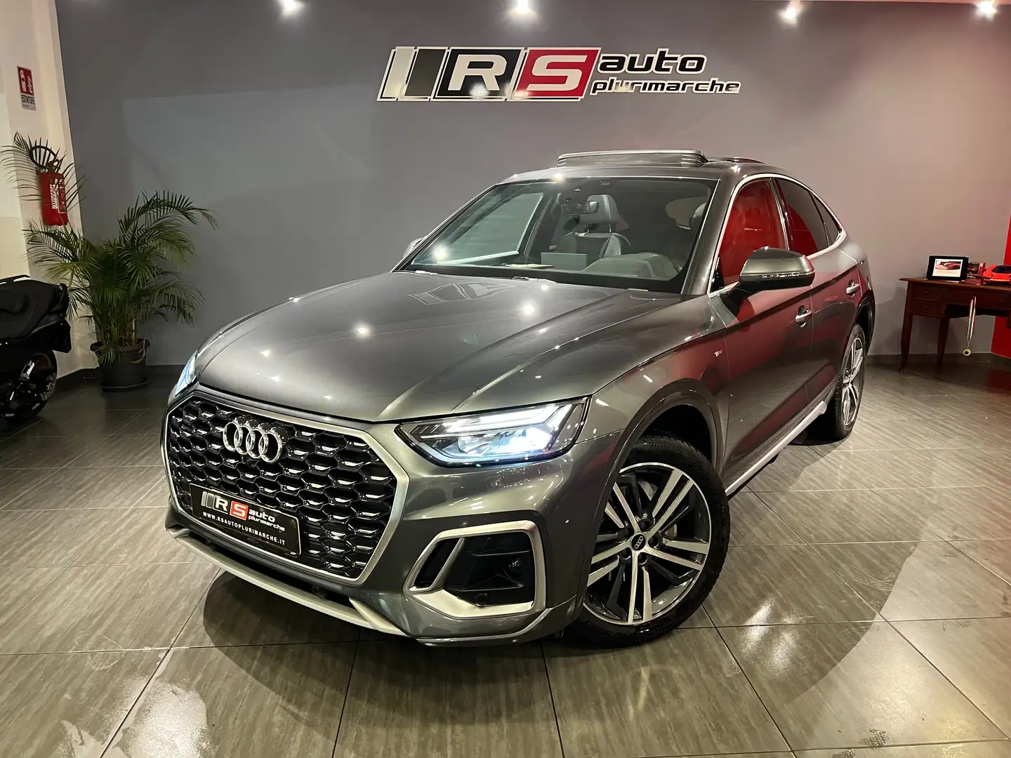 Audi Q5 Q5 Sportback 40 2.0 tdi mhev S line Plus s-tronic Grigio - 1