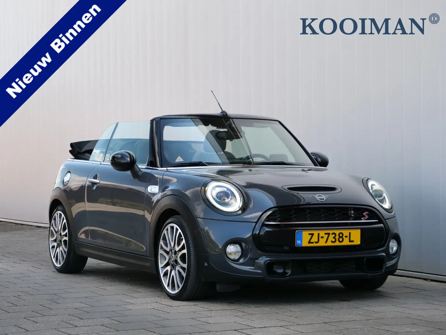 MINI Cooper S Cabrio Mini 2.0 192pk Chili Automaat Head-up display / LE Grijs - 1