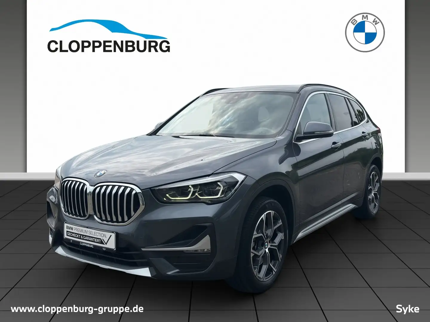 BMW X1 xDrive18d xLine+Head-Up+AHK+ACC+Memory+Adaptive LE Grau - 1