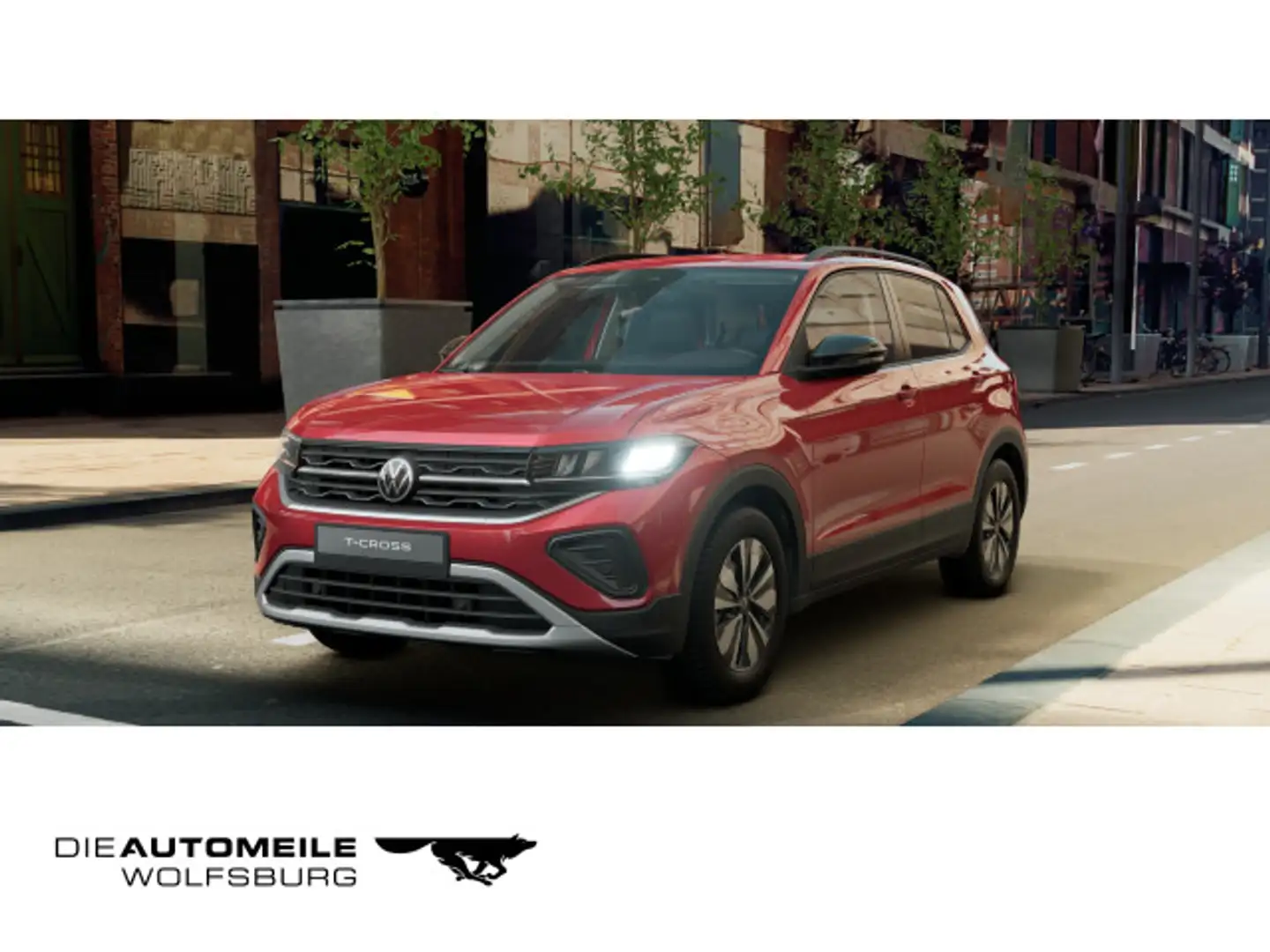 Volkswagen T-Cross 1.0 TSI OPF GOAL Rouge - 1