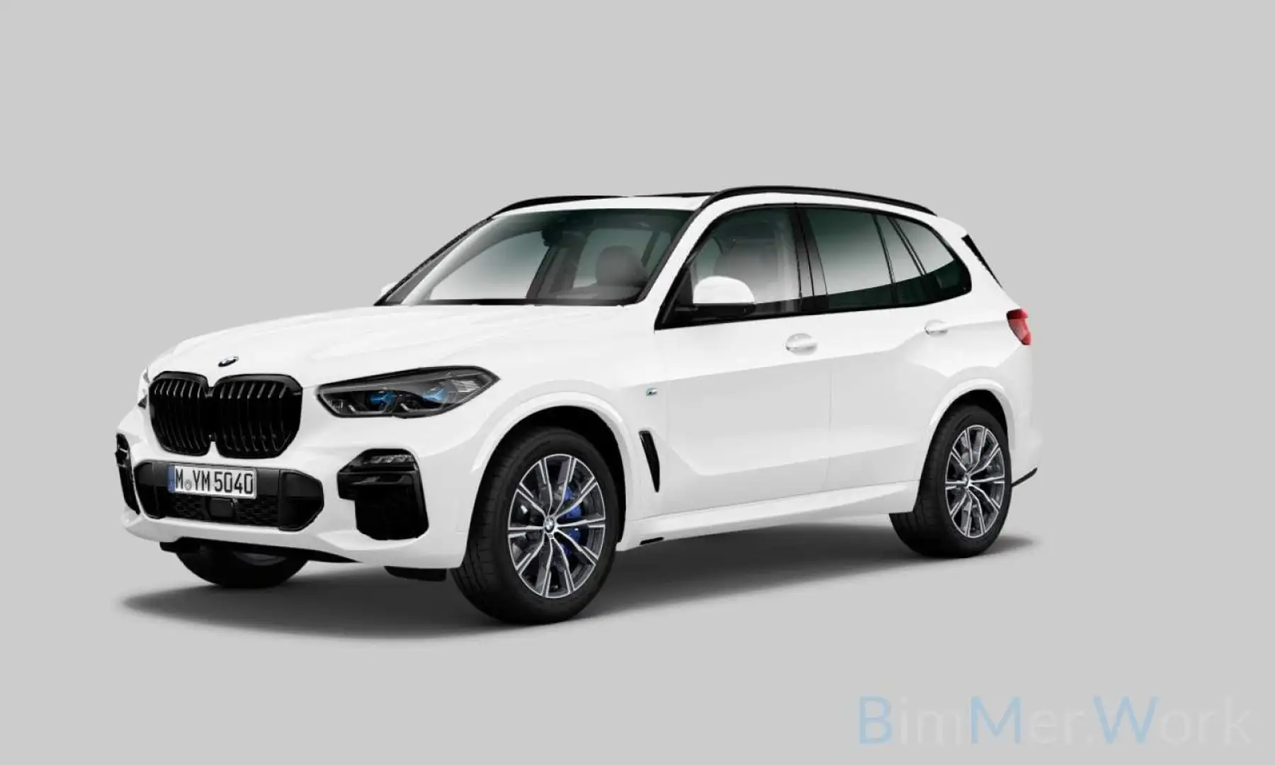 BMW X5 M Sport 360°Memory HiFi DAB AHK Panoram Weiß - 1