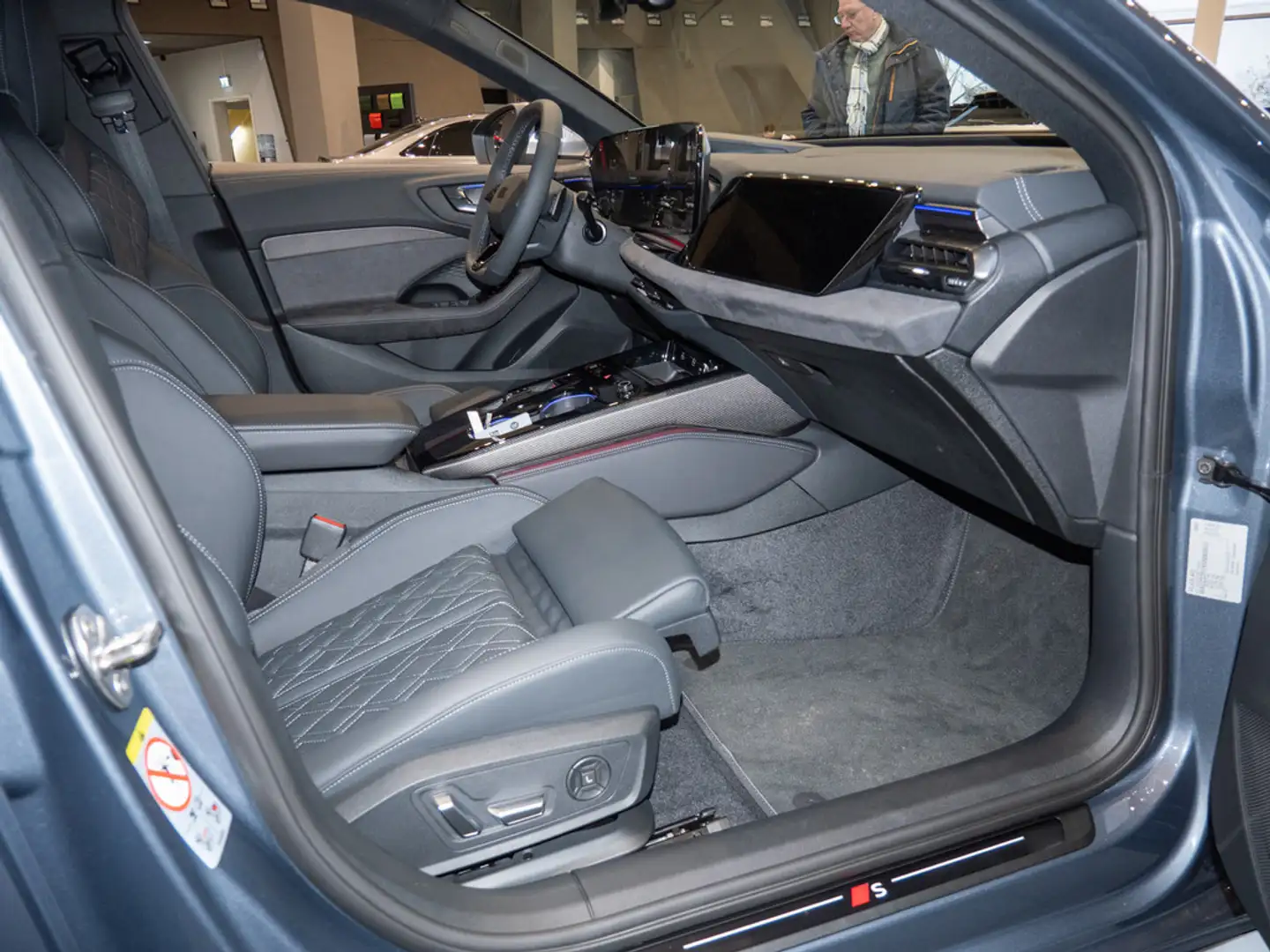 Audi S5 Avant TFSI MEMORY LEDER NAVI HUD B&O Blu/Azzurro - 2