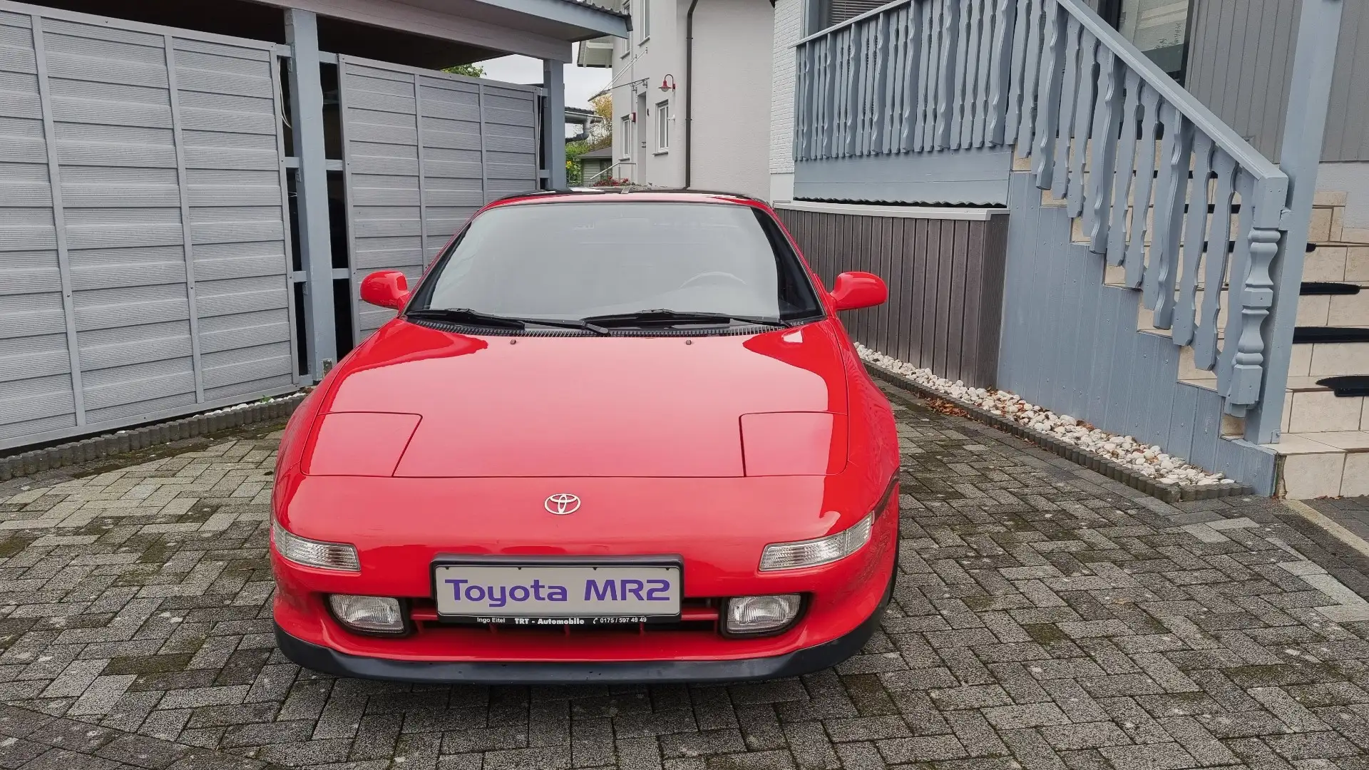 Toyota MR 2 MR 2 T-Bar GTi Navi Tiefer Sportauspuff SuperOptik Rot - 2