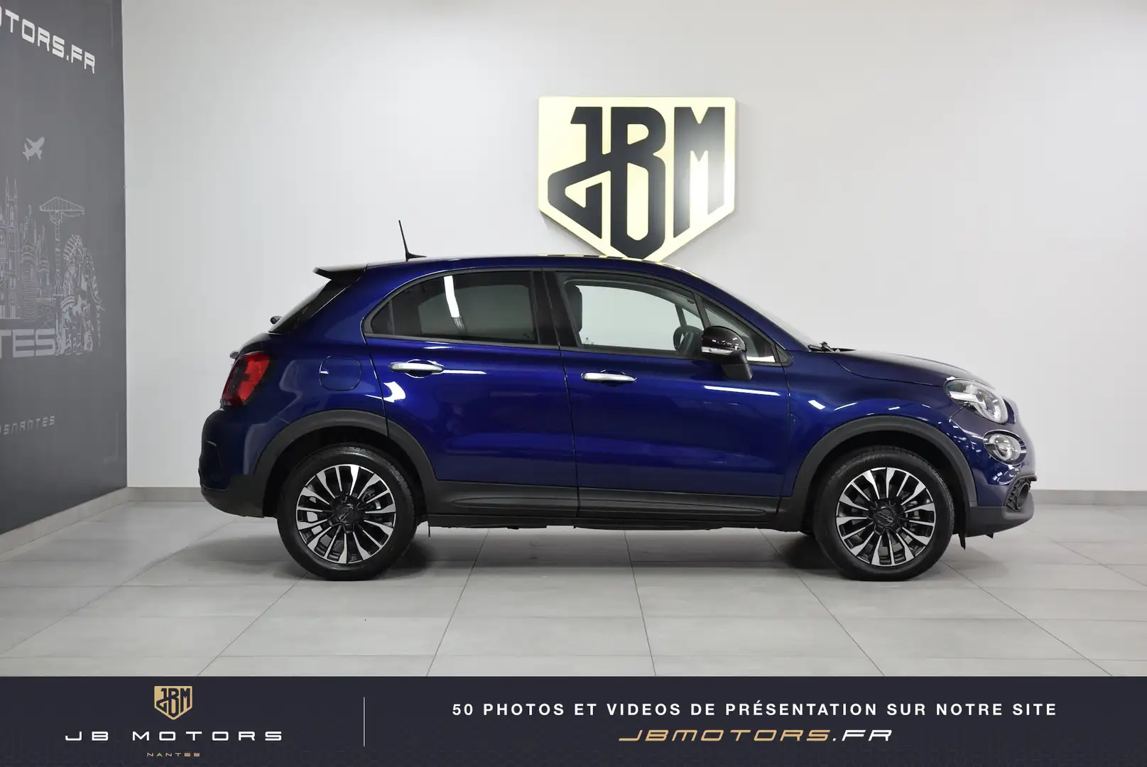 Fiat 500X 1.5 FireFly 130 ch S/S DCT7 Hybrid Bleu - 2