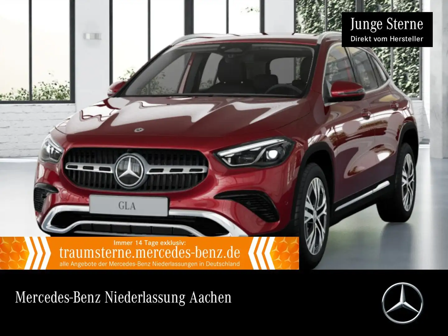 Mercedes-Benz GLA 250 e PROGRESSIVE+360°+MULTIBEAM+TOTW+8G Rot - 1
