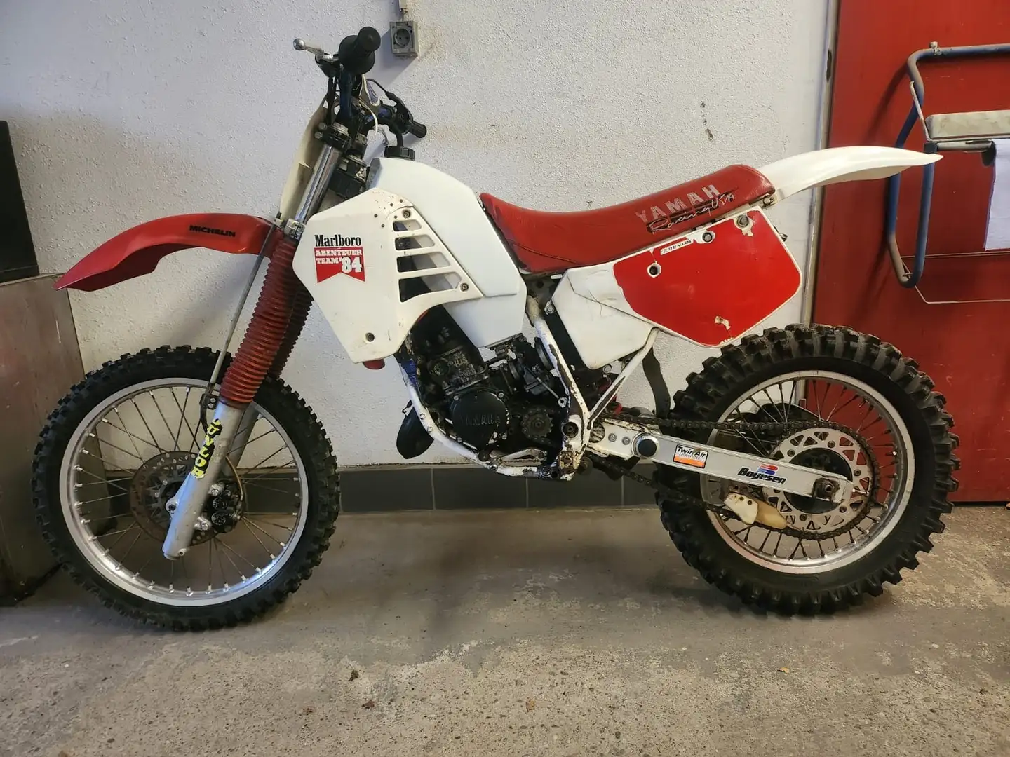 Yamaha YZ 125 Vollcross Motocross Weiß - 2