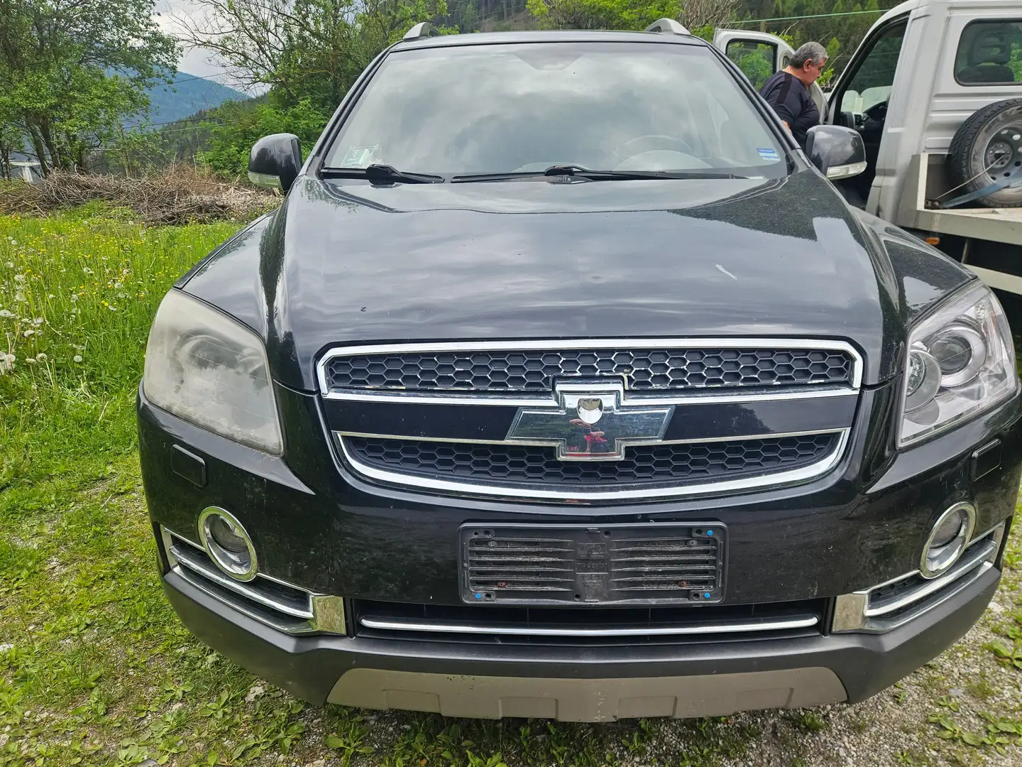 Chevrolet Captiva 2,0CDTI 4X4 AUTOMATIK LEDER EURO4 TOP 2XALU!!! Negru - 1