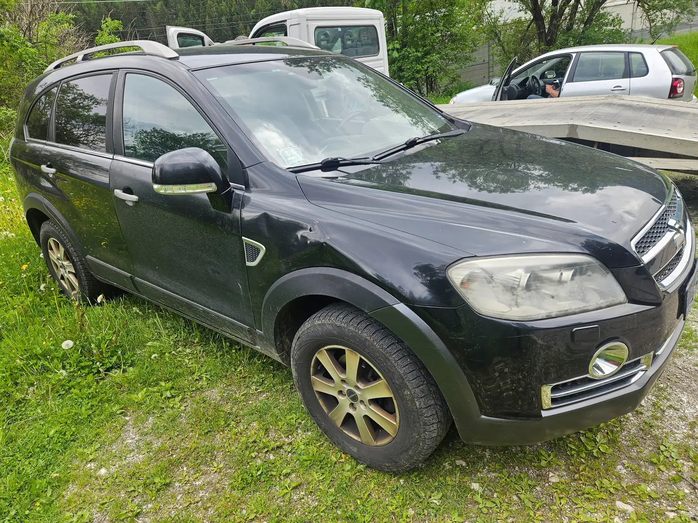 Chevrolet Captiva 2,0CDTI 4X4 AUTOMATIK LEDER EURO4 TOP 2XALU!!! Negru - 2