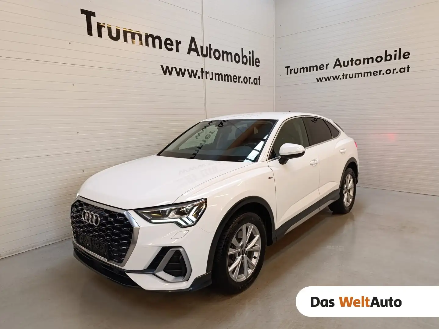 Audi Q3 40 TDI quattro S line ext. Weiß - 1