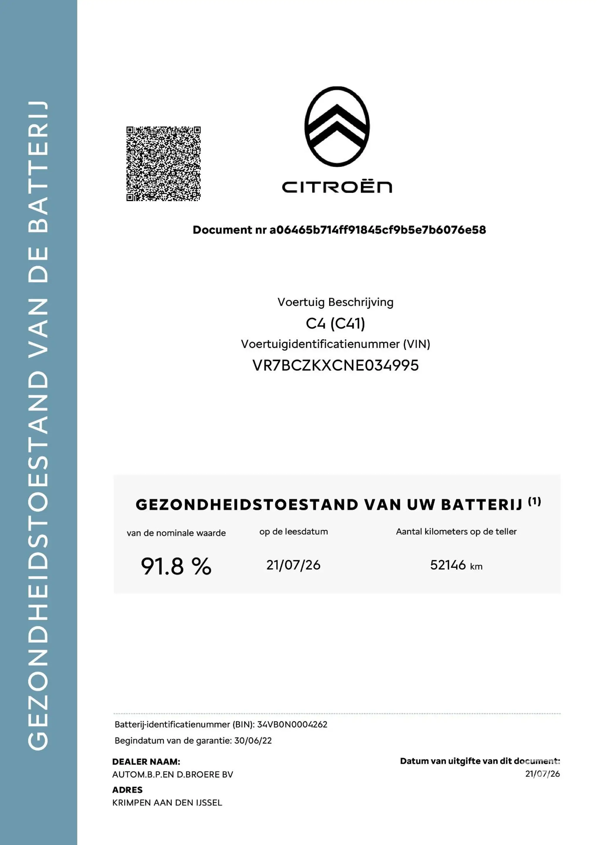 Citroen E-C4 Electric 50 kWh 136 pk Shine Automaat Range tot 310 km Pano — photo 6