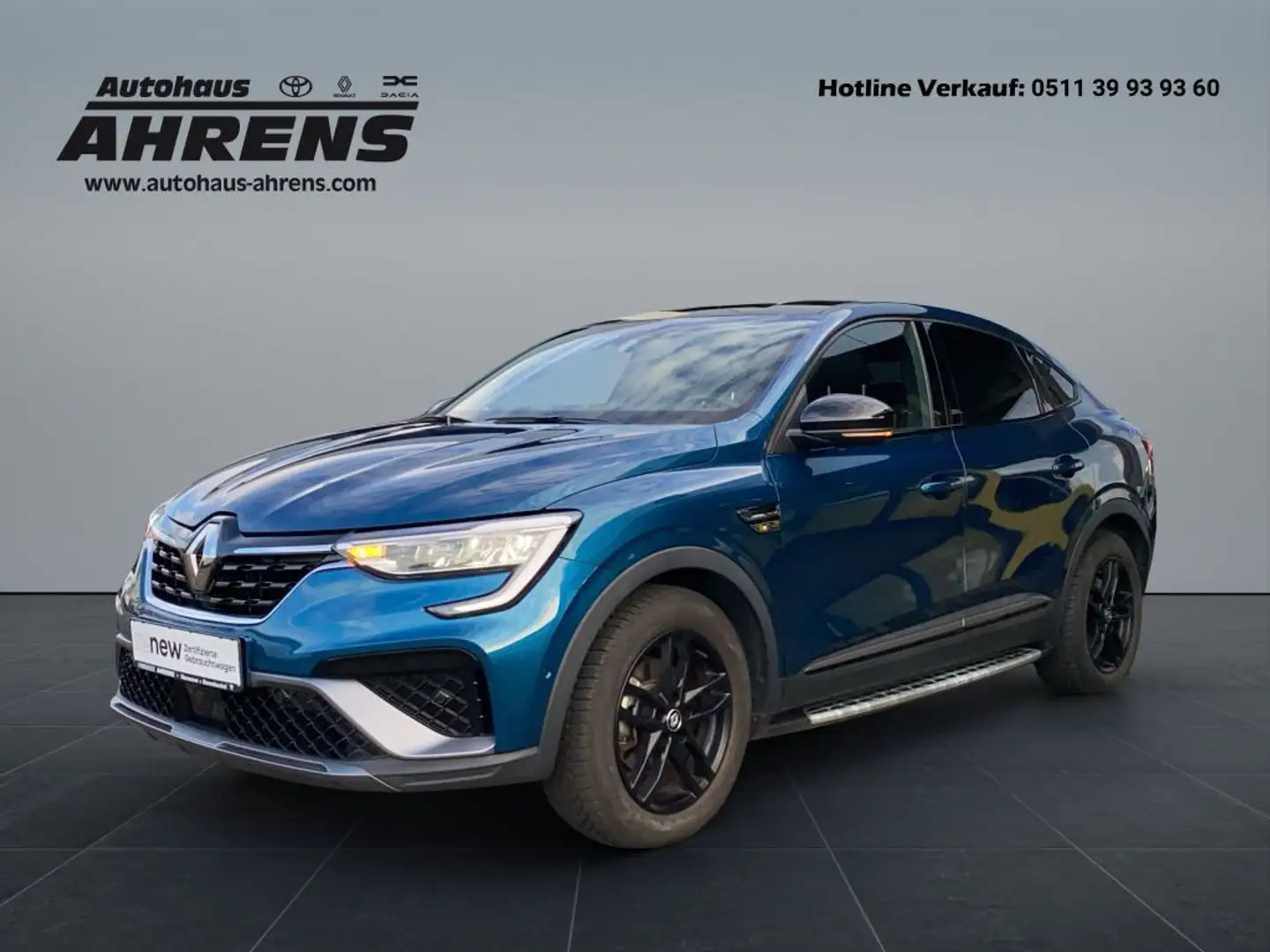 Renault Arkana E-TECH145 R.S.LINE Trittbrett Spoiler Winterräder Blau - 1