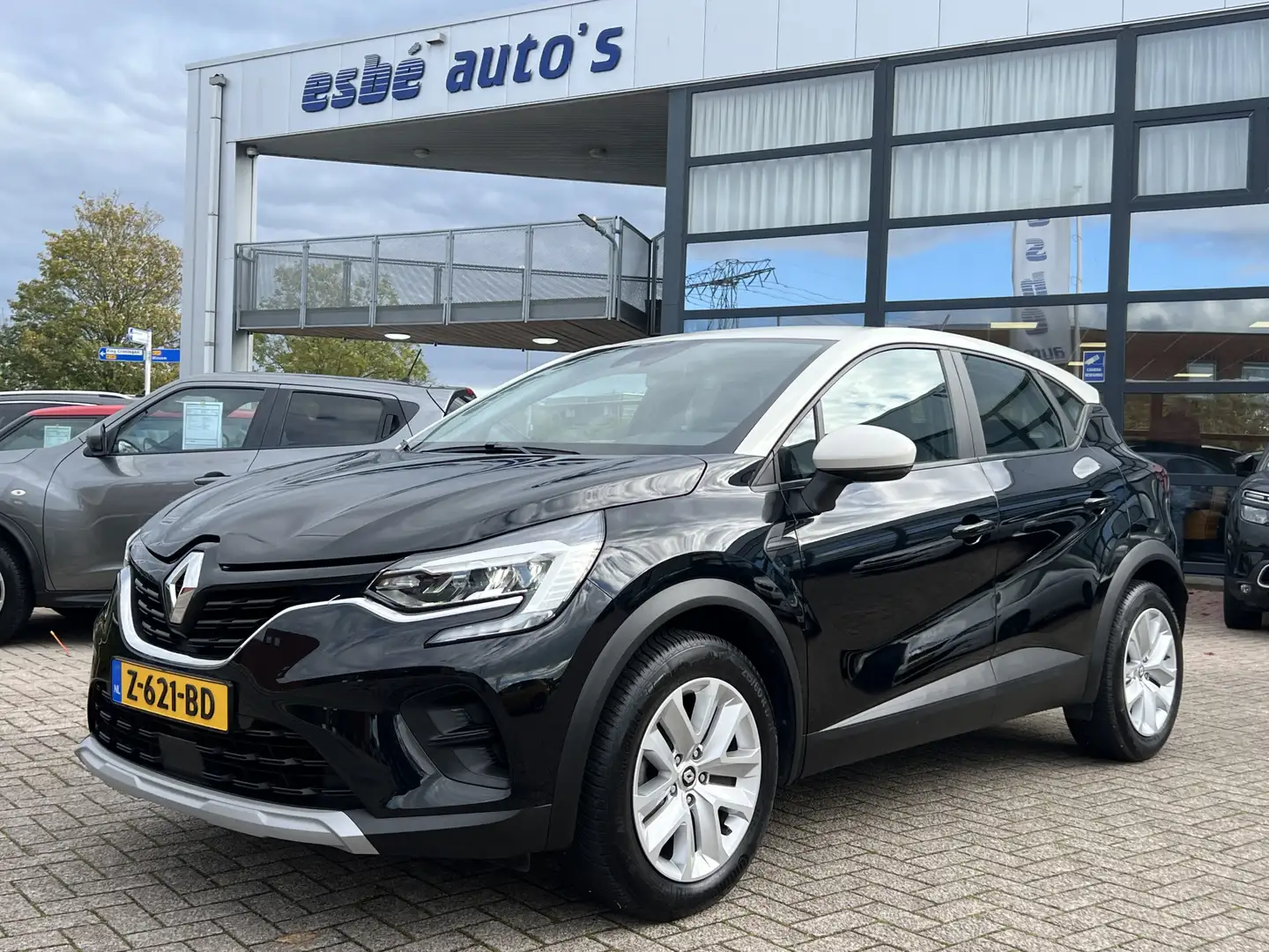 Renault Captur 1.0 TCe 90 Equilibre Navigatie Stoelverwarming Par Schwarz - 1