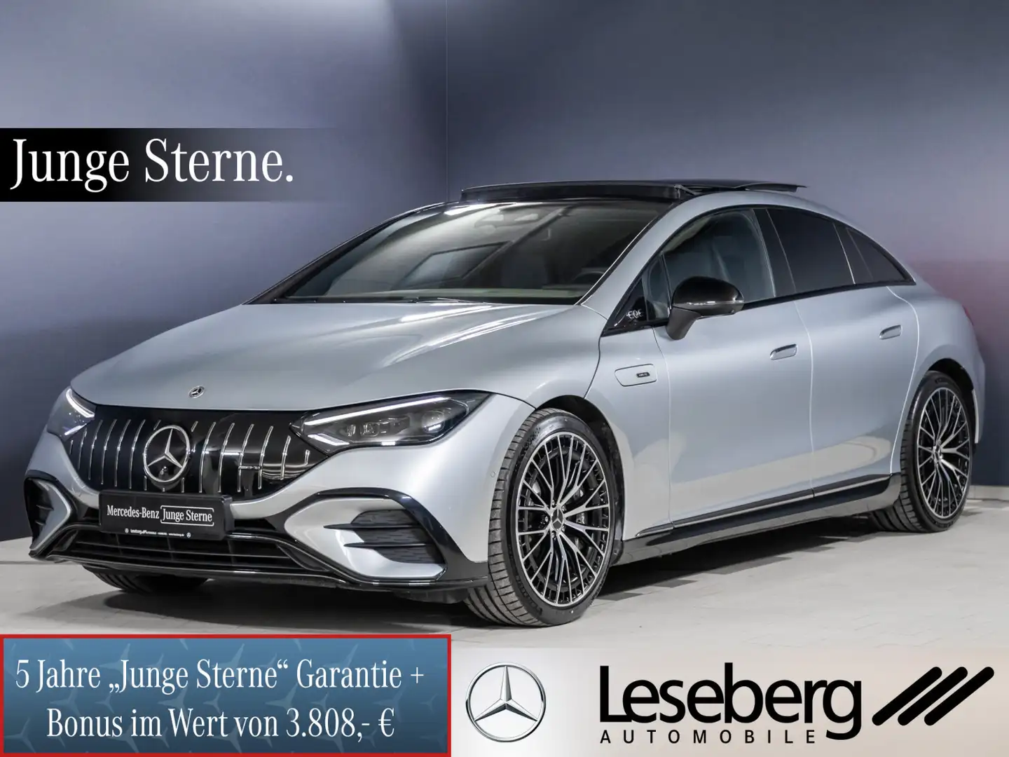 Mercedes-Benz EQE 43 EQE 43 AMG 4M DIG.LIGHT/Pano/Airmatic/Distro/360 Silber - 1