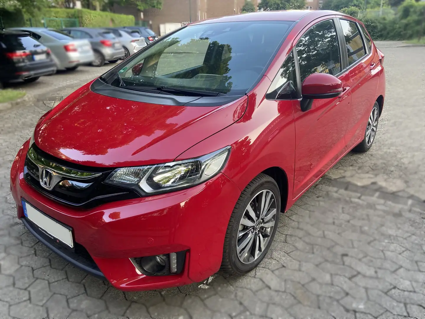 Honda Jazz Jazz 1.3 i-VTEC Elegance  Automatik Navi PDC Rot - 1