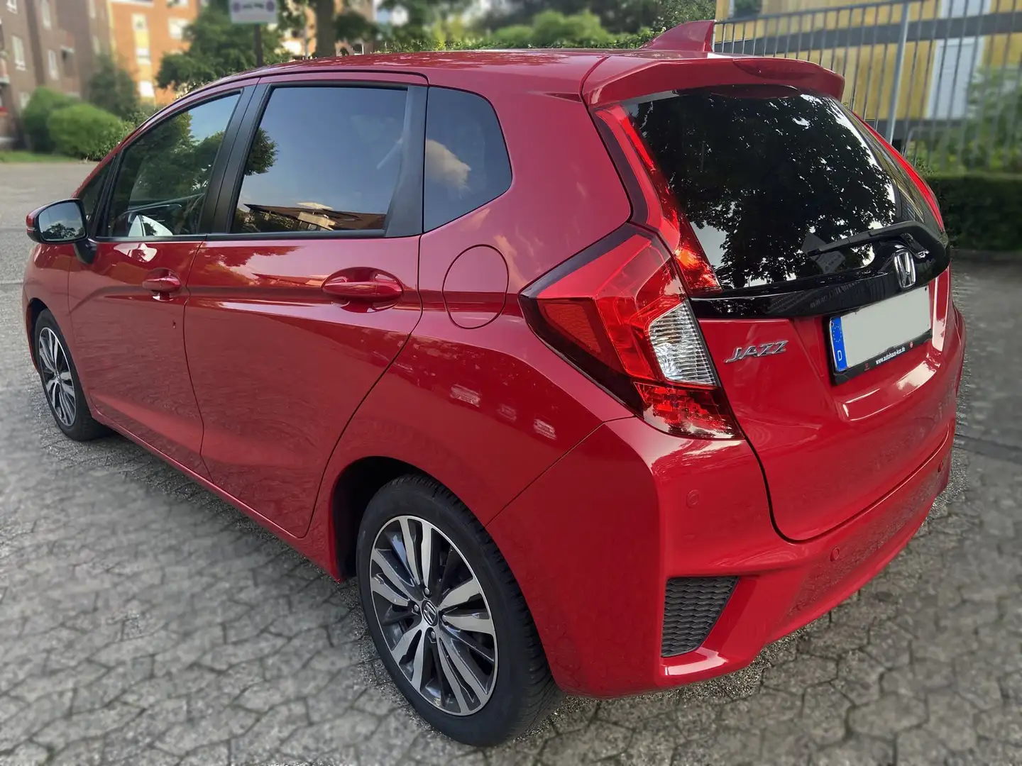 Honda Jazz Jazz 1.3 i-VTEC Elegance  Automatik Navi PDC Rot - 2