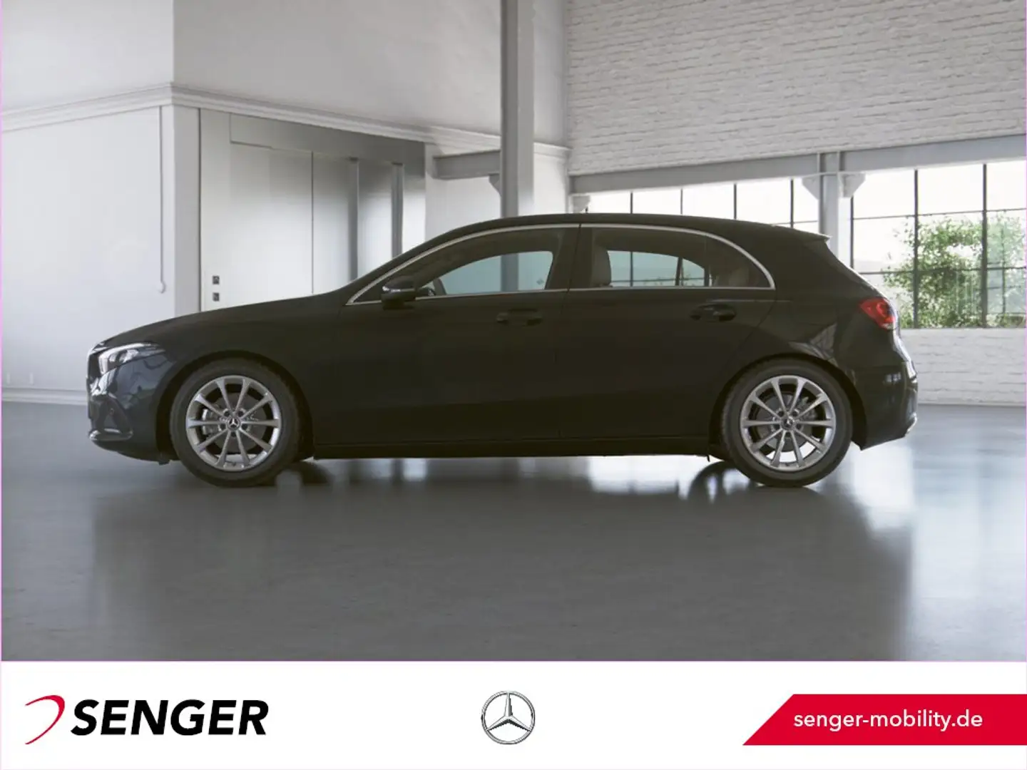 Mercedes-Benz A 180 Progressive Ambiente LED Navi-Premium Negro - 2