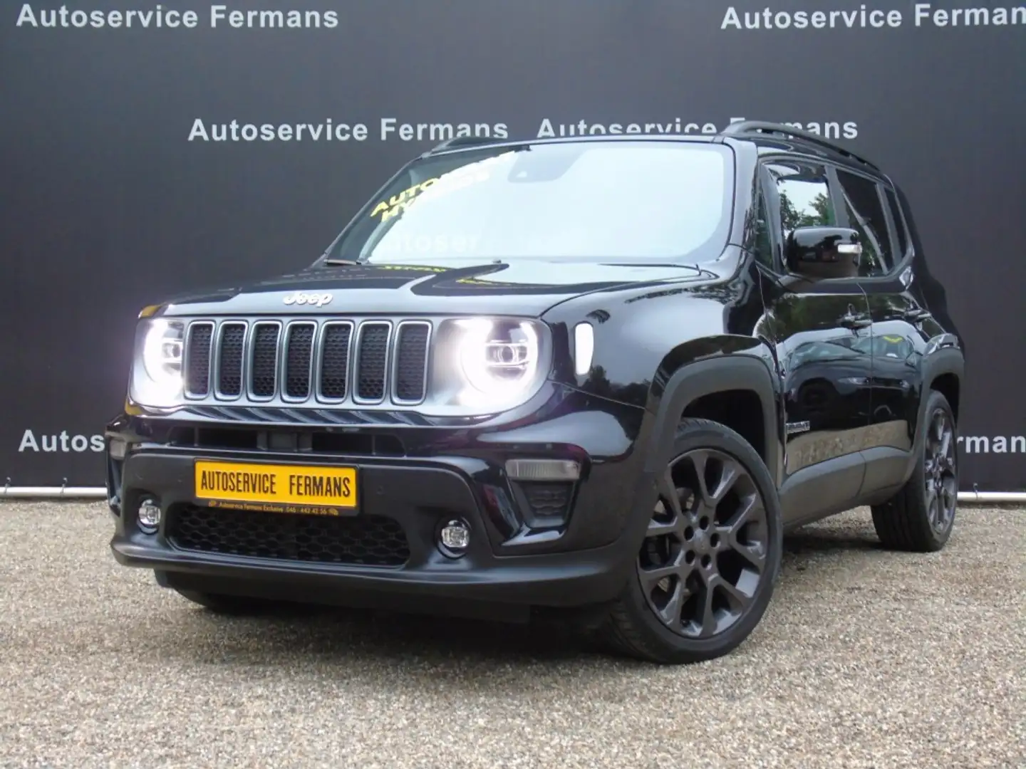 Jeep Renegade 1.5T 130PK E-Hybrid Automaat - 2023 - 24DKM - Lede Schwarz - 2