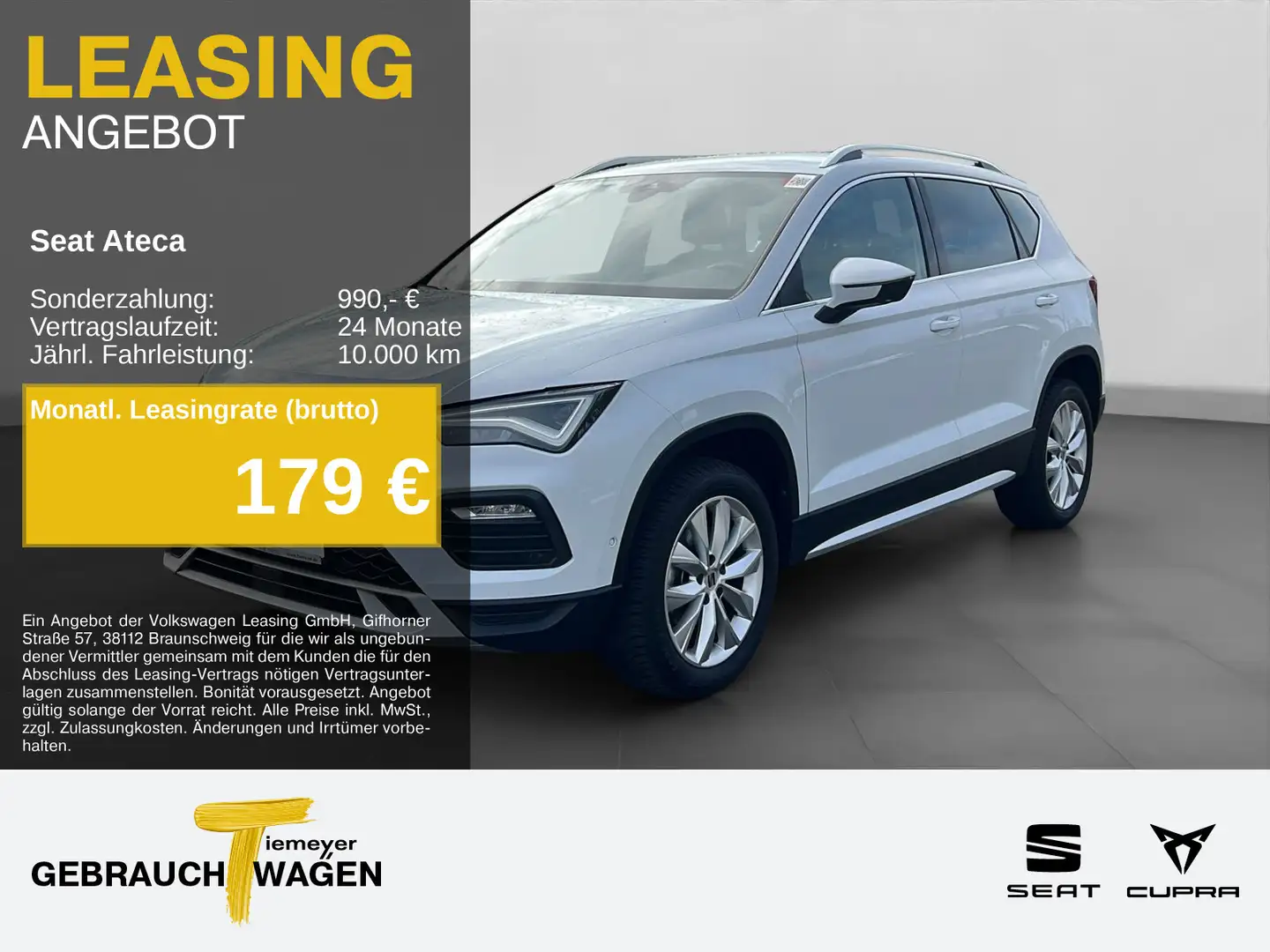 SEAT Ateca 1.5 TSI DSG X-PERIENCE SIDE-ASSIST KAMERA Weiß - 1