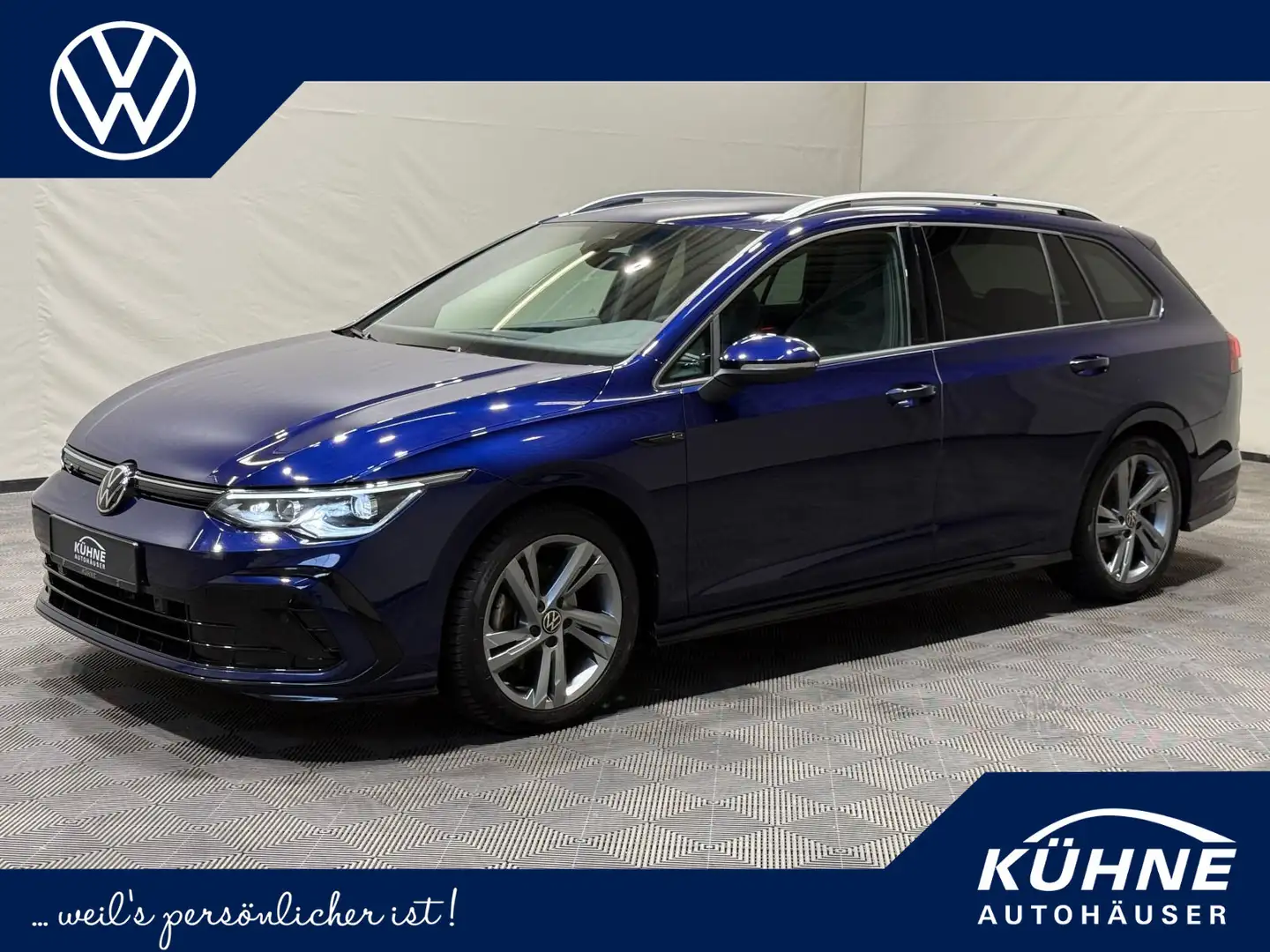 Volkswagen Golf Variant R-Line 1.5 TSI | ACC LED+ NAVI PDC Blau - 1