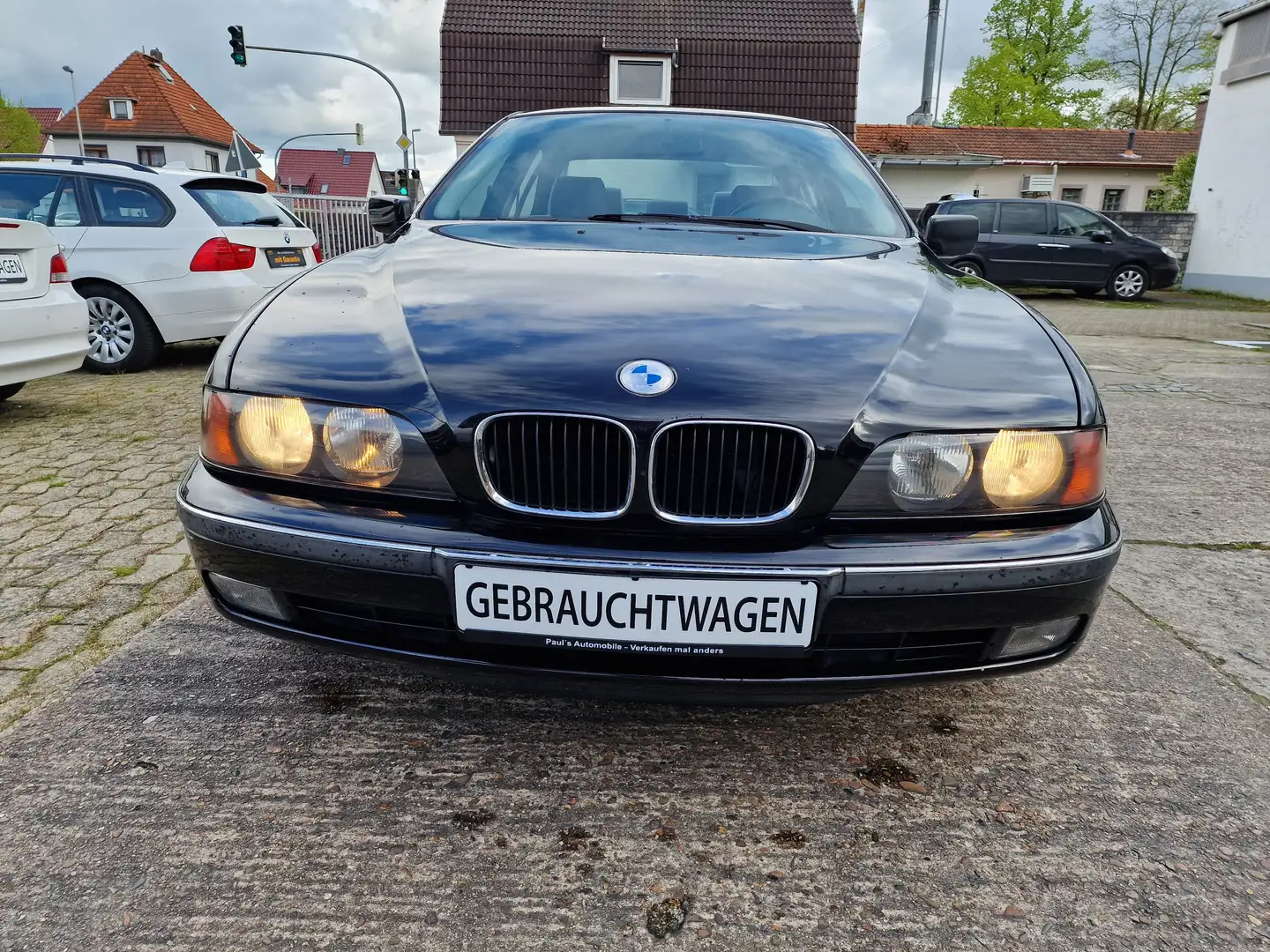 BMW 520 i E39 Limo *TÜV-03.26*2-Hand*Klima*AHK* Negru - 2