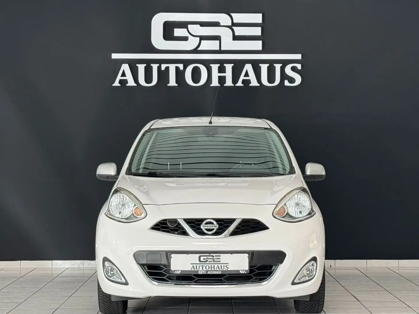Nissan Micra N-Tec*AUTOMATIK*Navi*Pdc*Klima*Shz Weiß - 2