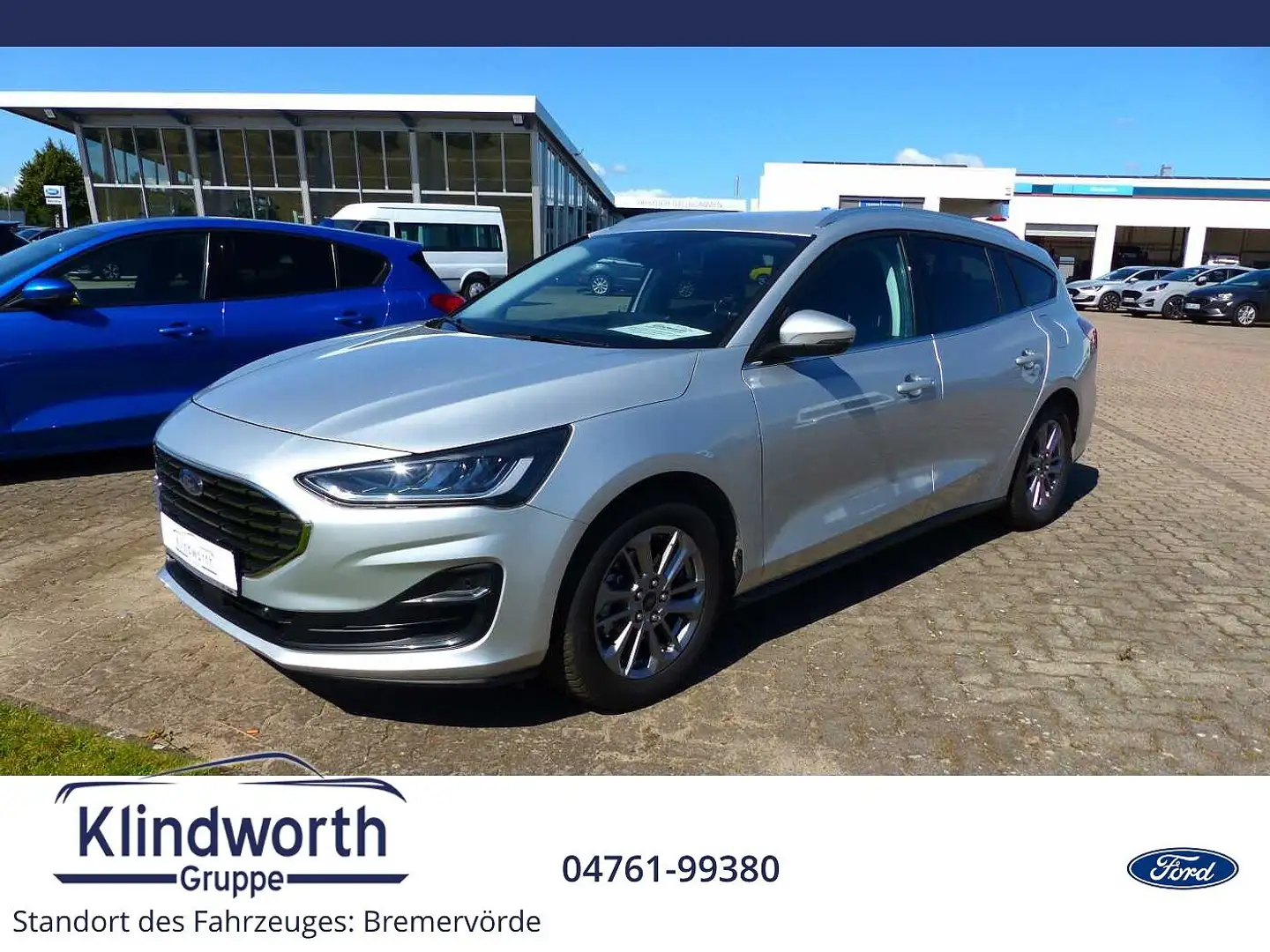 Ford Focus Turnier 1.0 EcoB. mHEV Aut. Titanium X GJR Silber - 1
