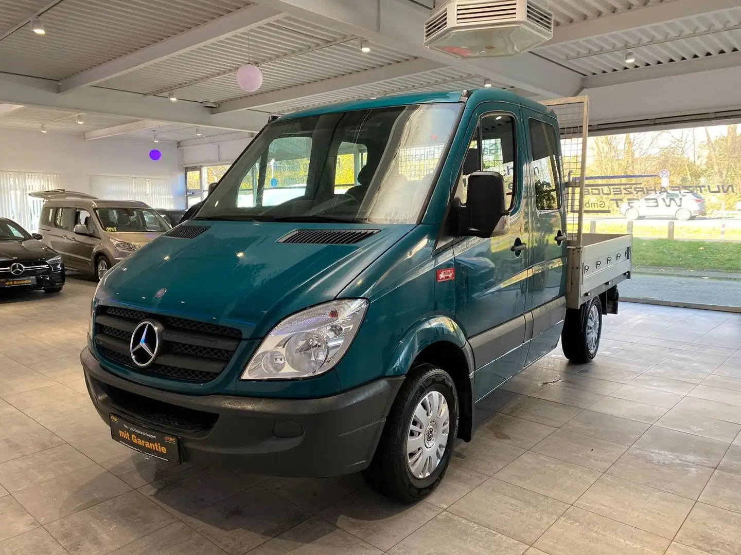 Mercedes-Benz Sprinter 310 CDI DoKa *6-Sitzer*Garantie* Зелений - 1