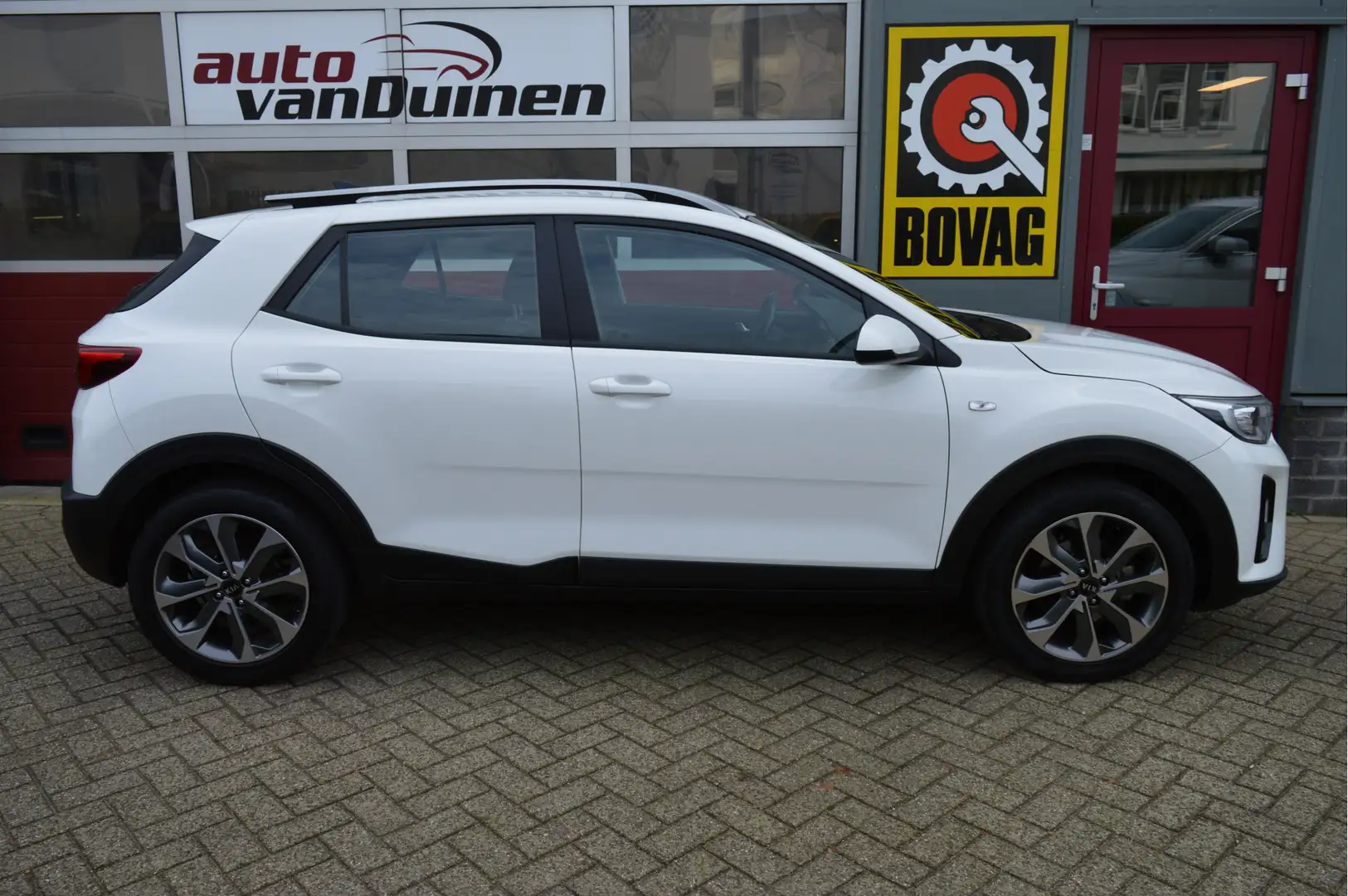 Kia Stonic 1.0 T-GDi DynamicLine O.a: PDC, Camera, Carplay, D Blanc - 2