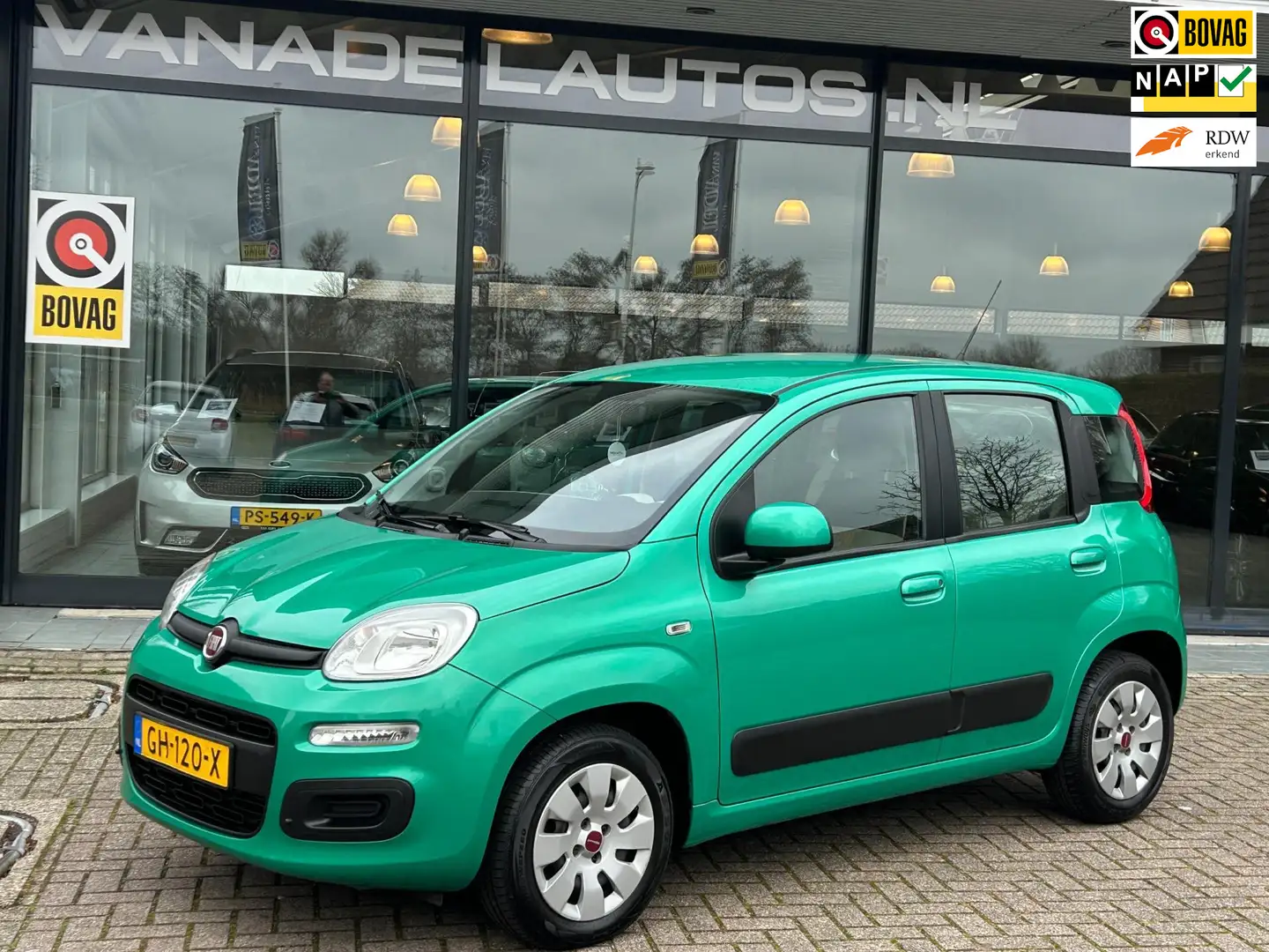Fiat Panda 1.2 Edizione Cool Airco Elek.Pakket Nieuwe APK Dea Grün - 1
