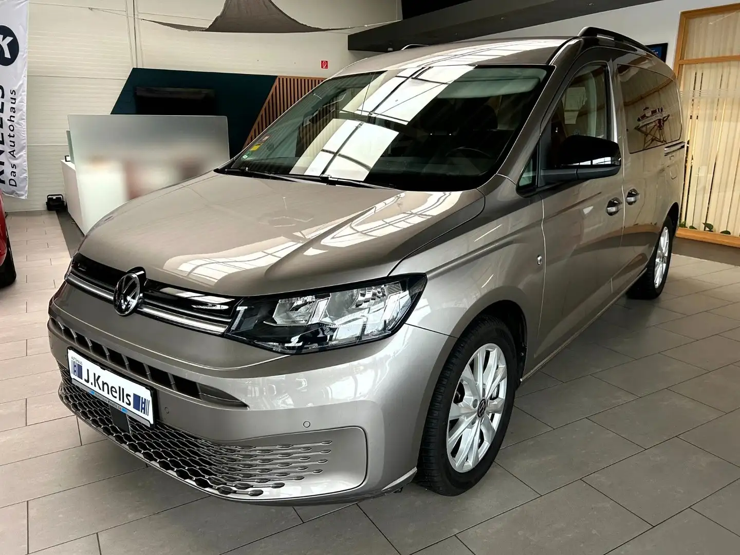 Volkswagen Caddy Maxi Life DSG Behindertengerecht Rampe AMF Beige - 2