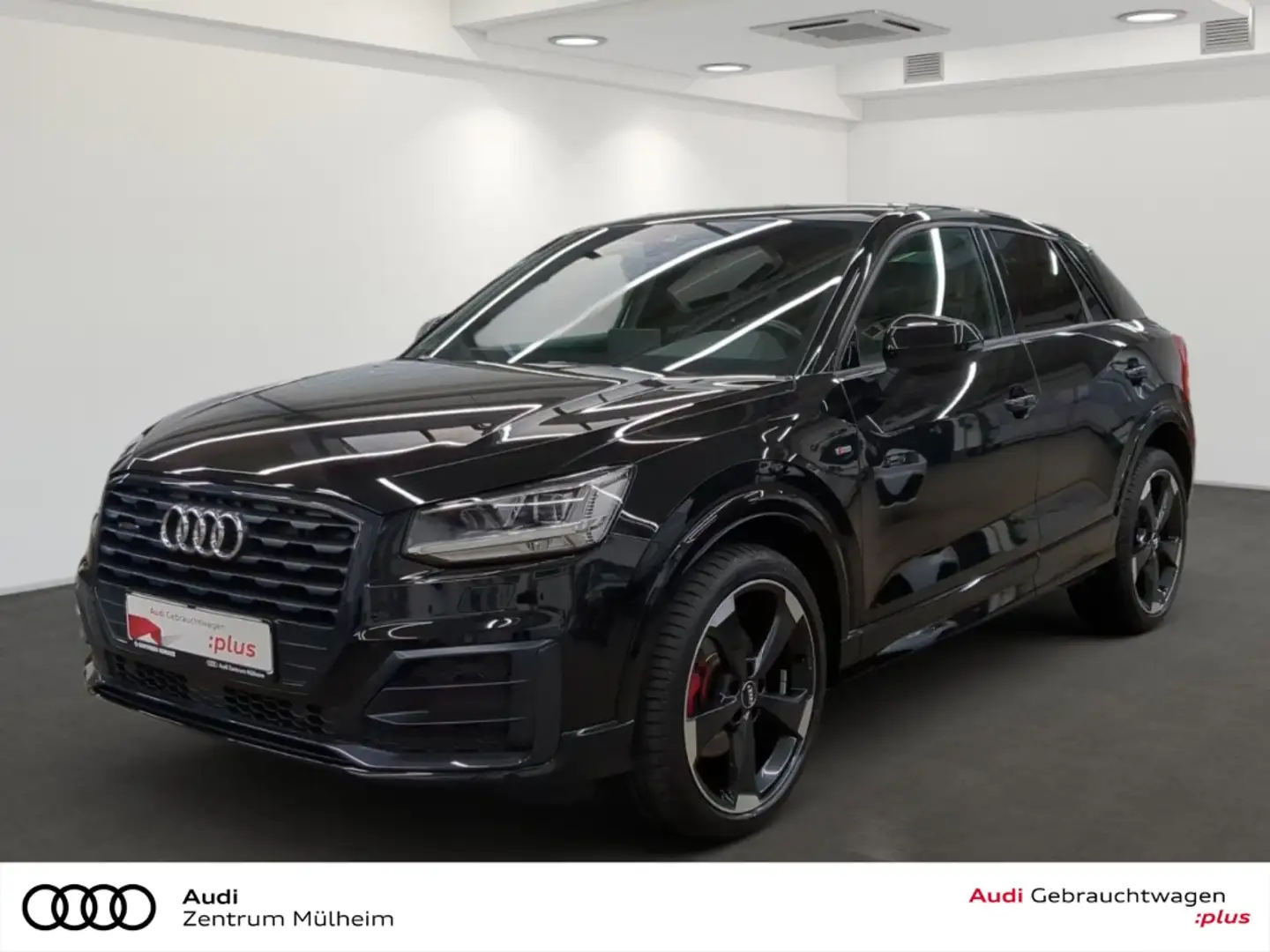 Audi Q2 40 TFSI quattro S-Line Navi LED Pano Schwarz - 1