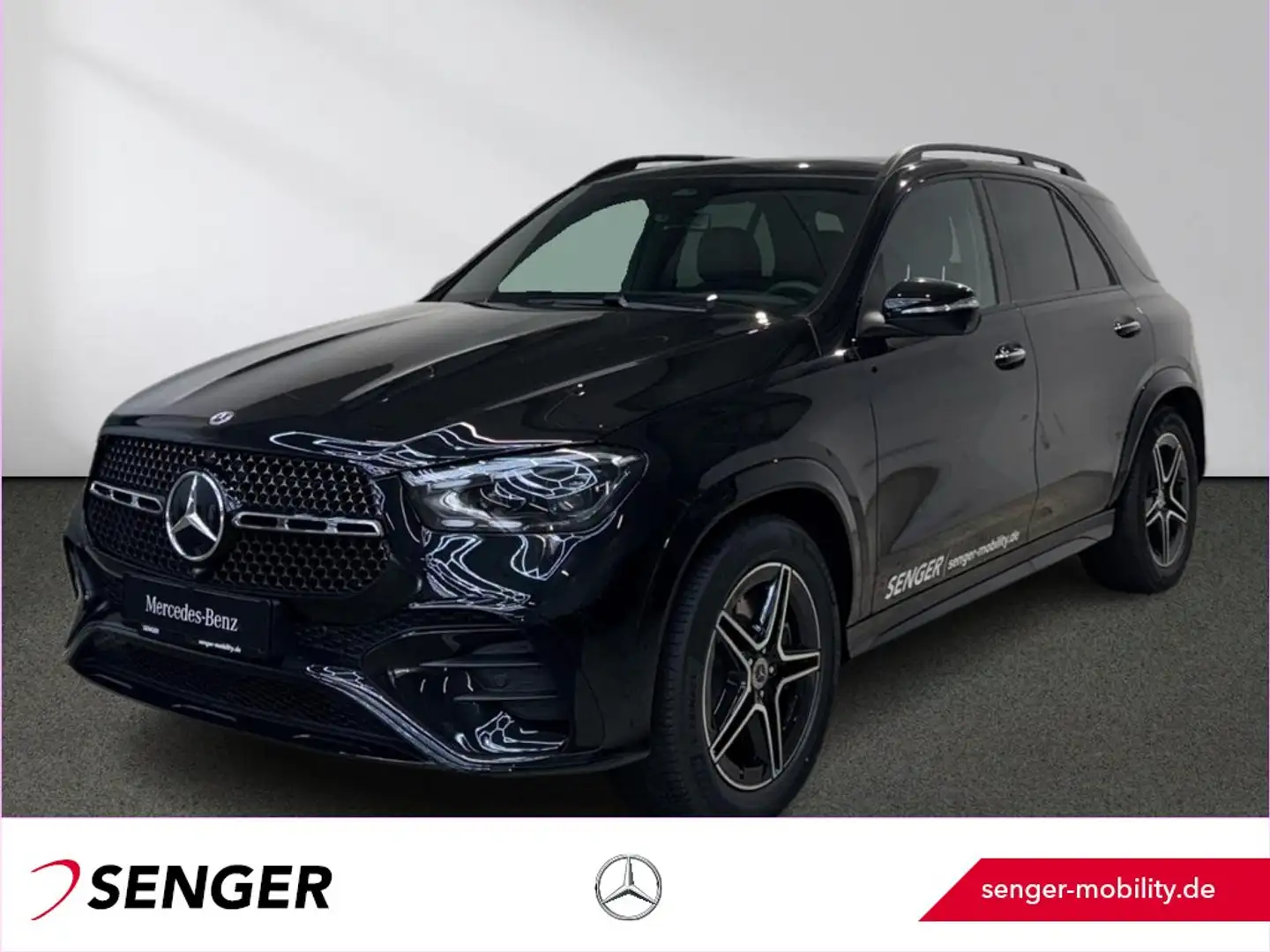 Mercedes-Benz GLE 450 d 4M AMG Airmatic Burmester AHK 7-Sitze Schwarz - 1