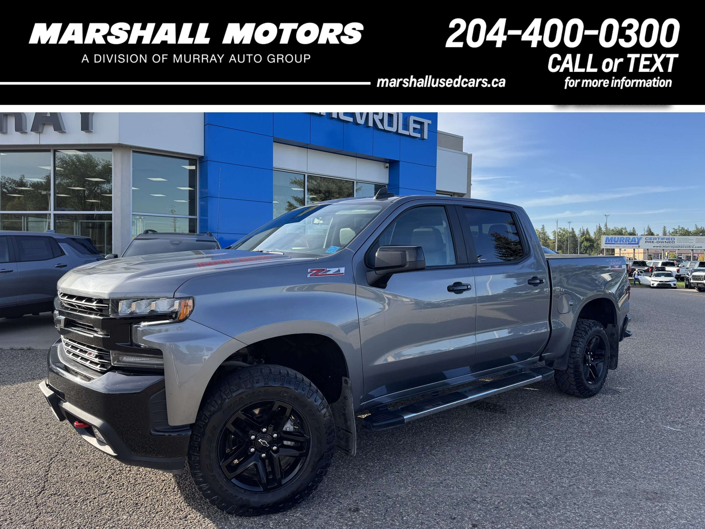 2022 Chevrolet Silverado 1500 LTD *Local Trade* Clean Carfax* LT Trailboss* Leather* - Image 1
