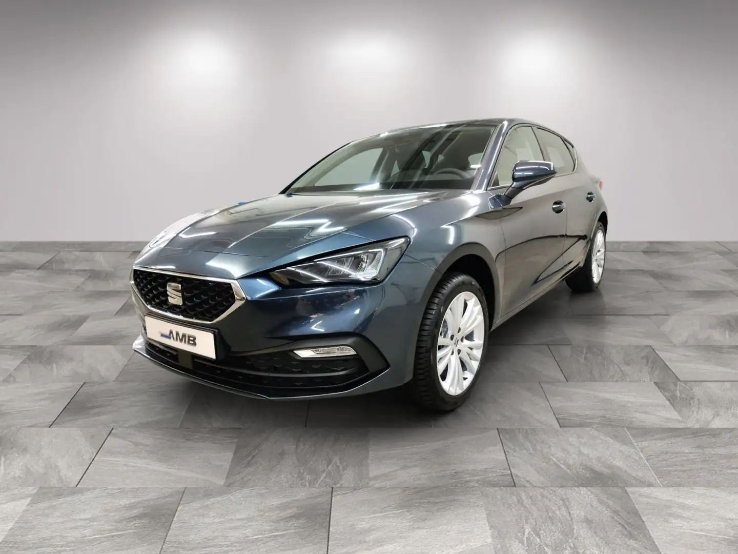 SEAT Leon Style 2.0 TDI DSG/LED/Full Link/Sitzheizung Gris - 2