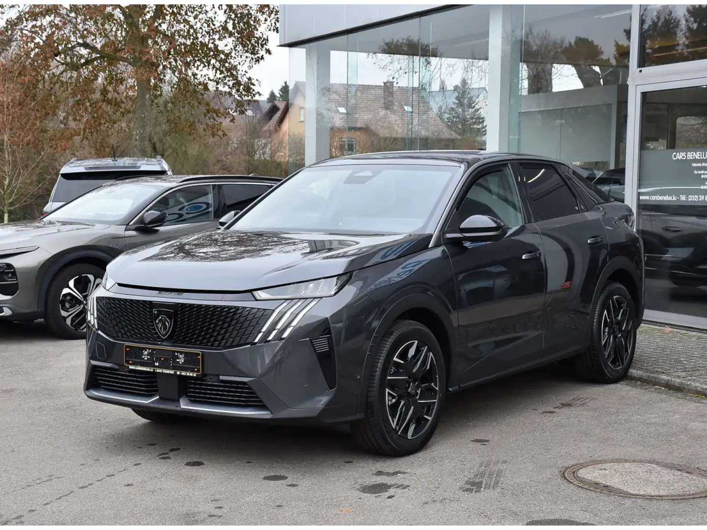 Peugeot 3008 1.2 Hybrid 145 Allure e-DSC6 ACC CAM360 JA19 NEUF Gris - 2