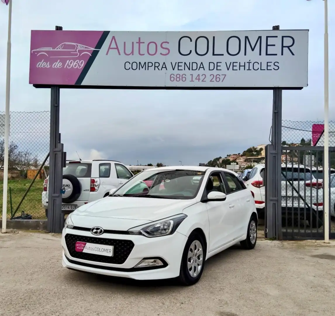 Hyundai i20 1.4CRDI BD Essence Blanc - 2