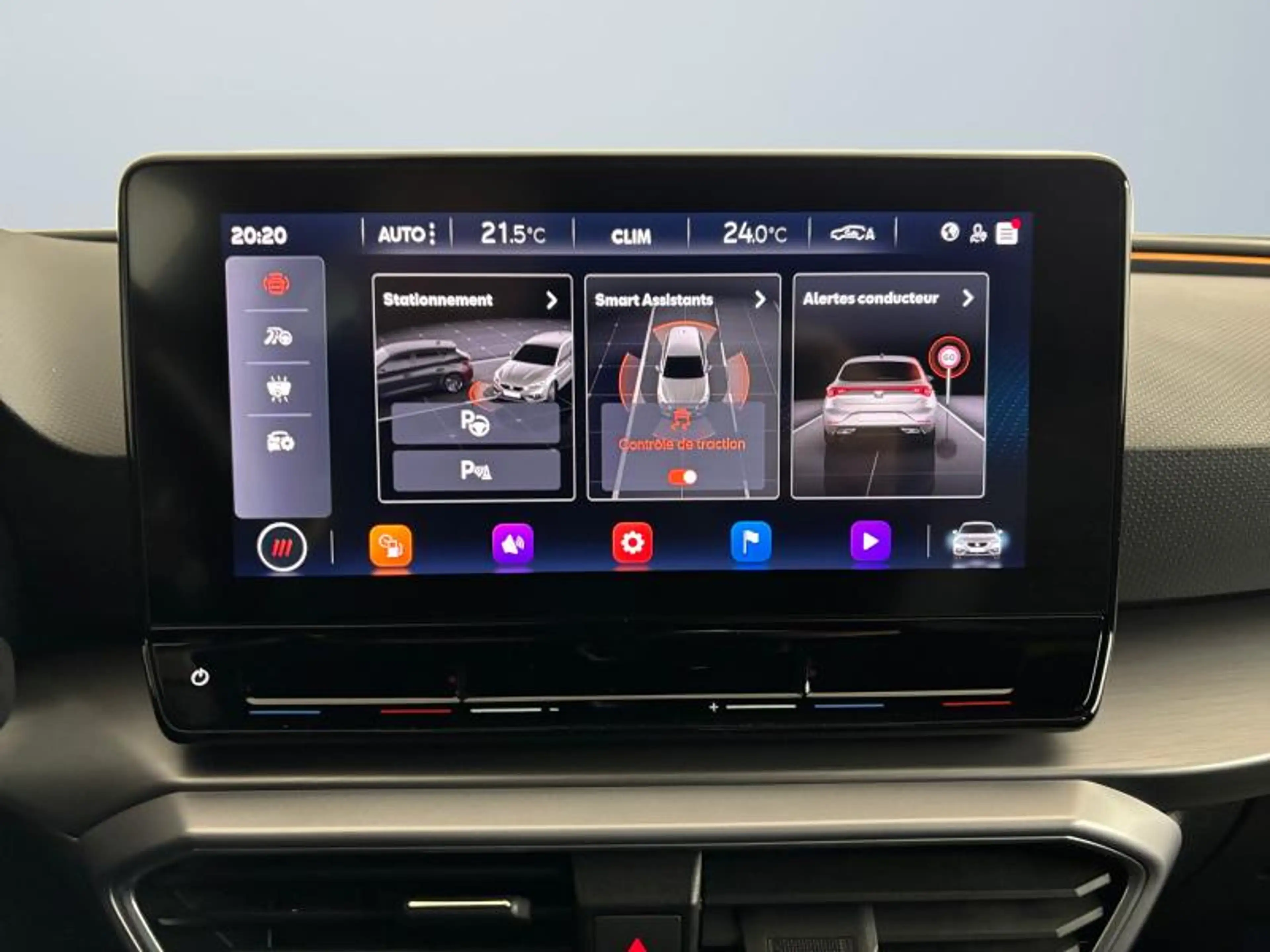 SEAT Leon FR*GPS*Caméra*Carplay*Capteurs Av/Ar*Clim auto — photo 15