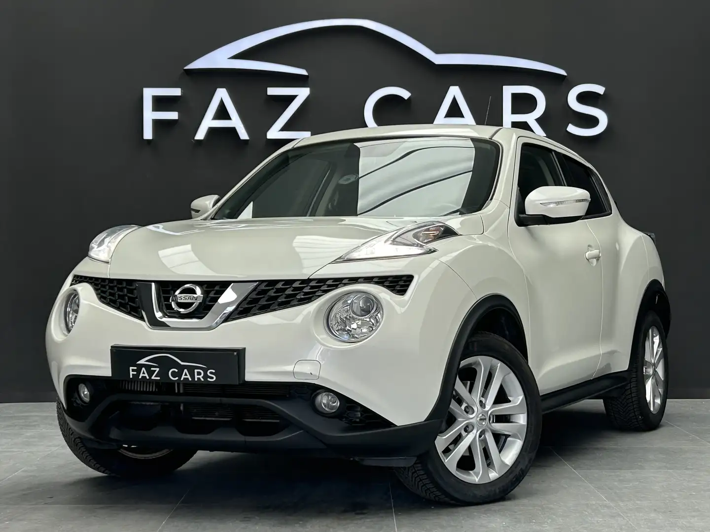 Nissan Juke 1.2 DIG-T 2WD * 1ER PROP + CLIM + GARANTIE * Bianco - 1