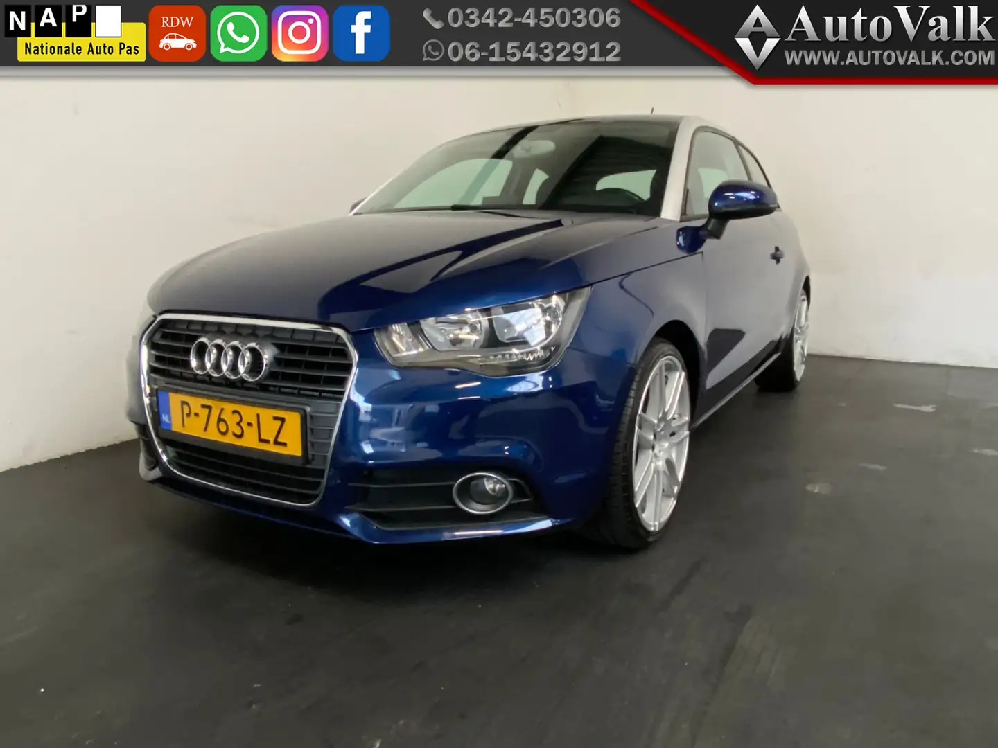 Audi A1 1.2 TFSI Ambition Blau - 1