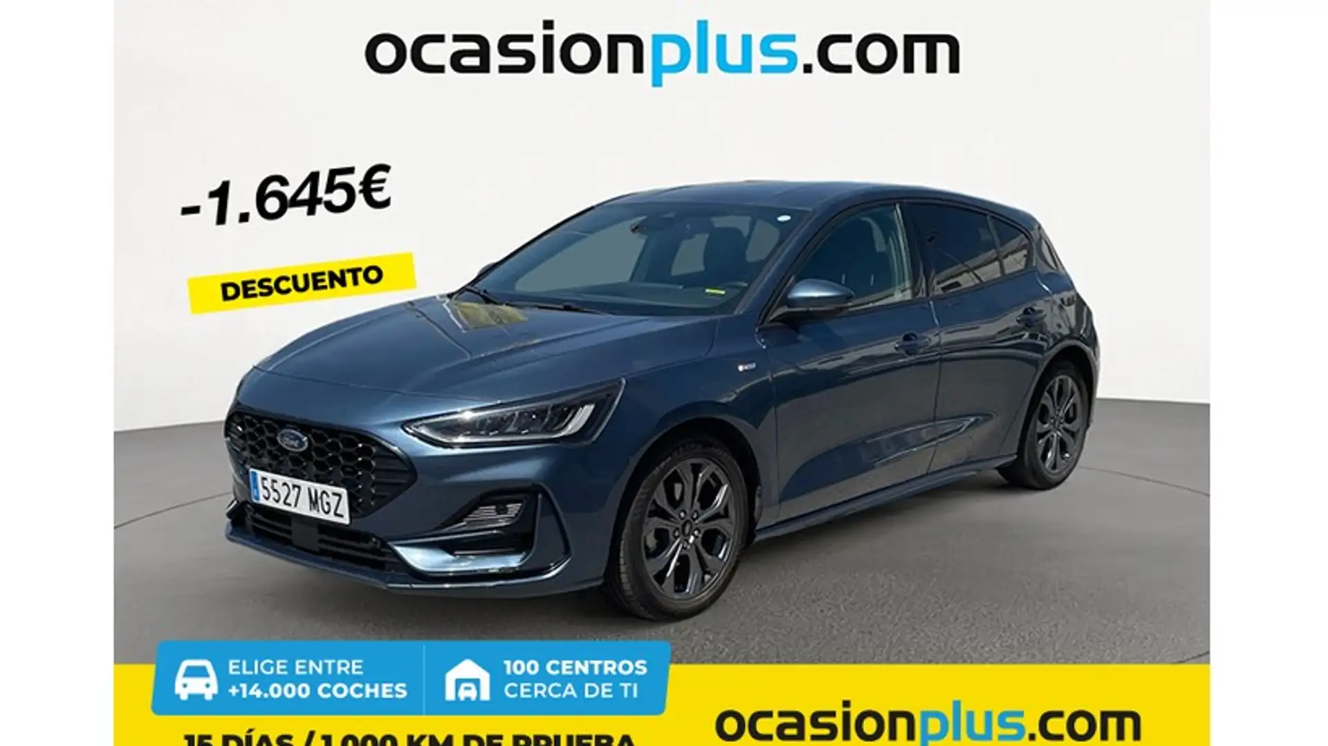 Ford Focus 1.0 Ecoboost MHEV ST-Line 155 Azul - 1