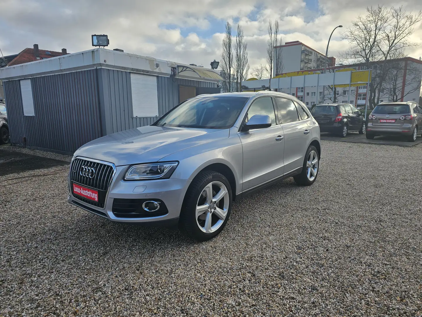 Audi Q5 2.0 TDI quattro S tronic*Autom.*Leder*Navi*Xenon* Gris - 2