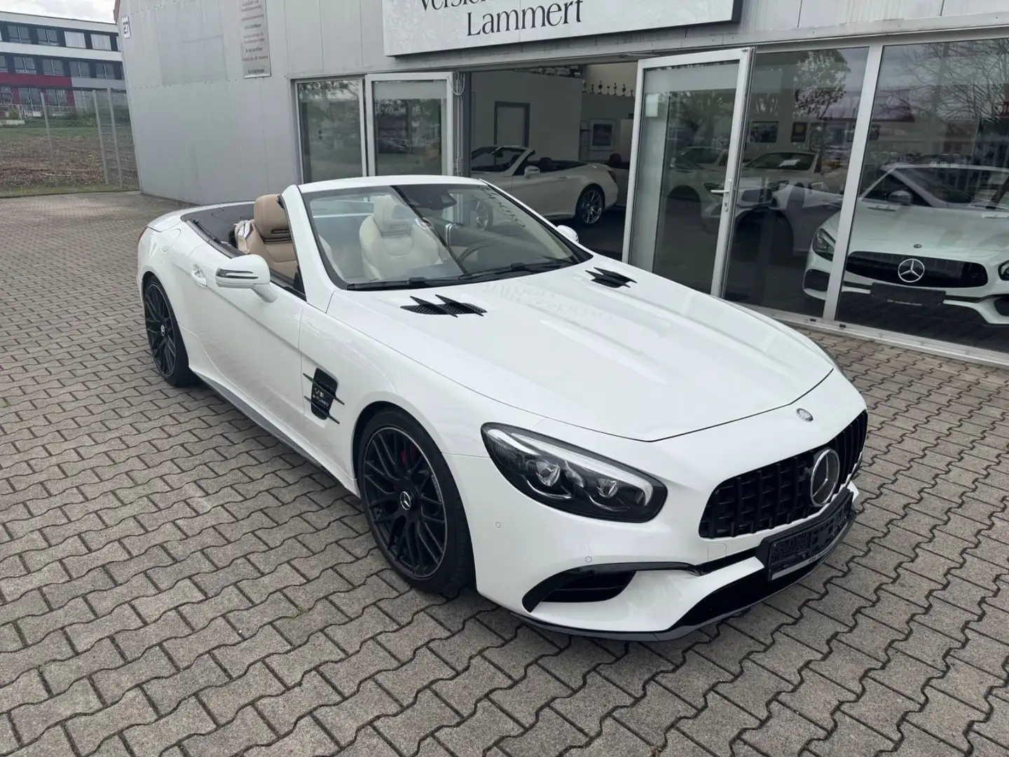 Mercedes-Benz SL 400 AMG  UMBAU SL 63 AMG Bílá - 2