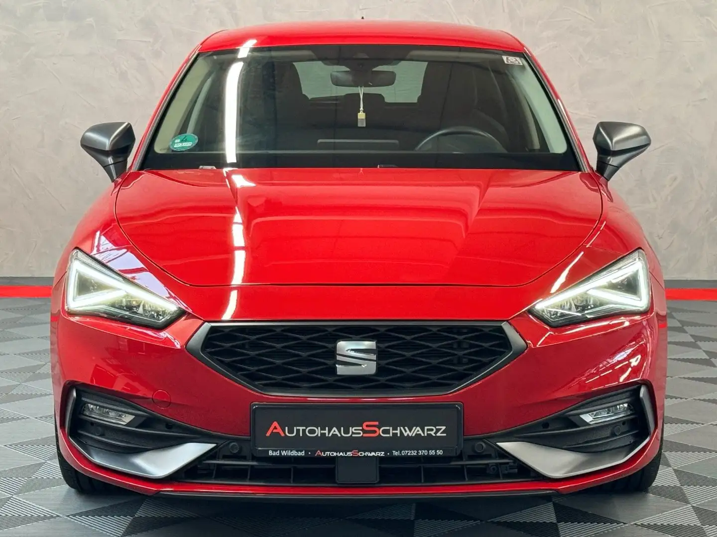 SEAT Leon FR LED Kamera ACC VirtCock SmartLink FahrAs Rouge - 2